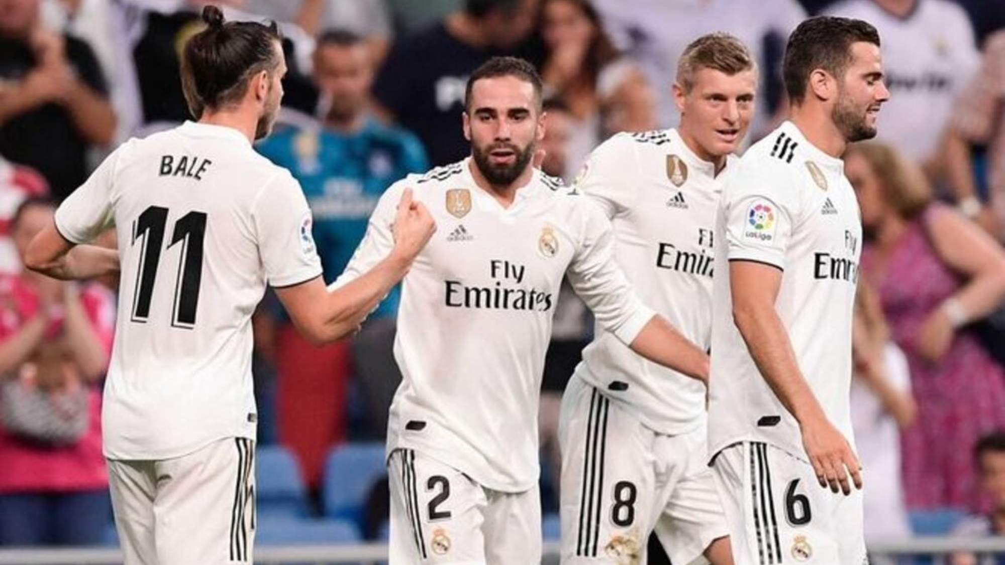 Así fue el último debut liguero del Real Madrid en el Bernabéu.