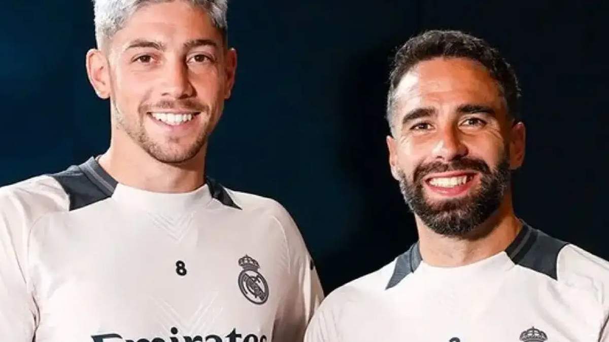 Fede Valverde y Dani Carvajal Fede Valverde y Dani Carvajal