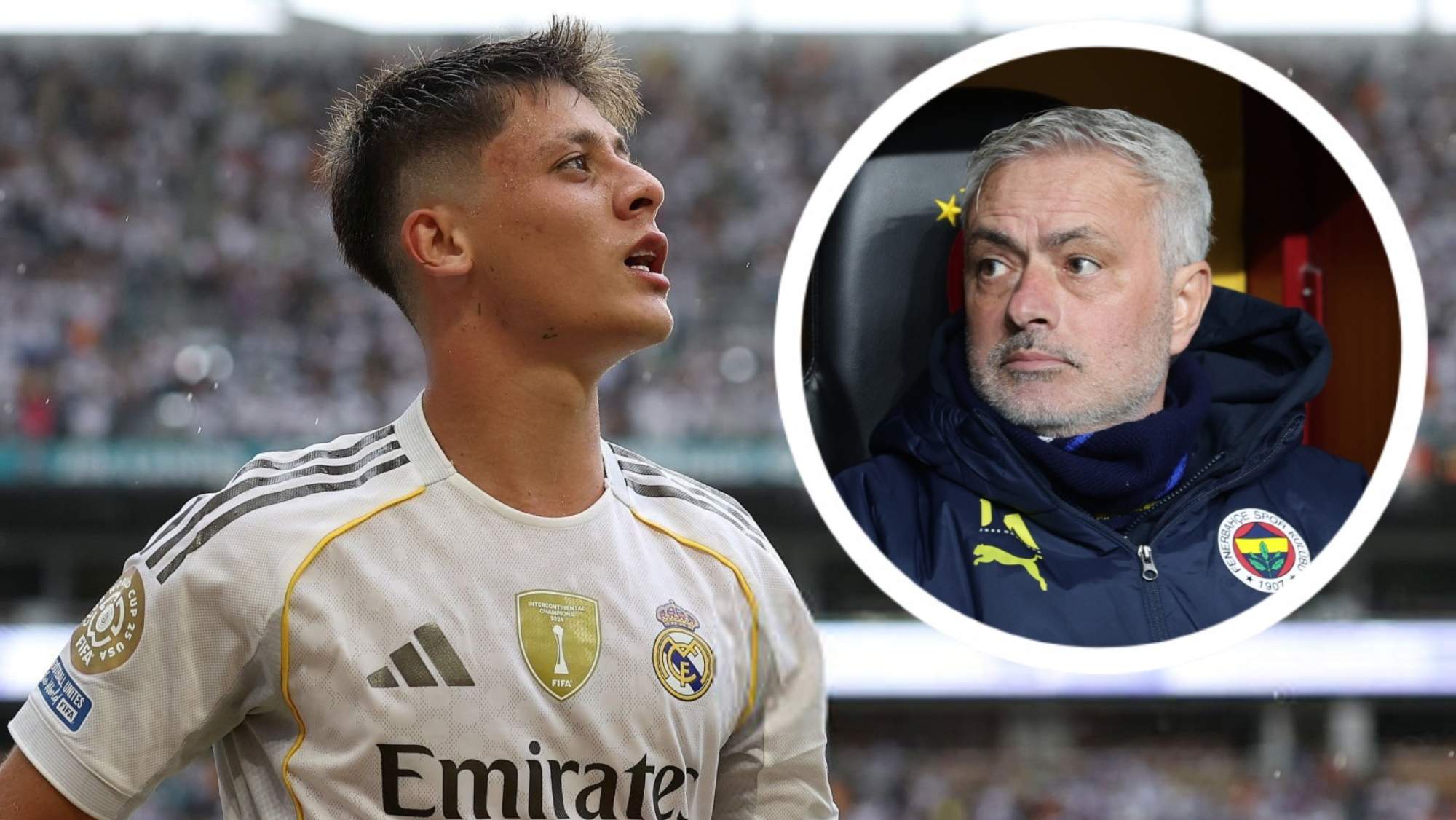 No es Arda Güler, pero Mourinho ha pedido a un jugador del Real Madrid para el Fenerbahçe.