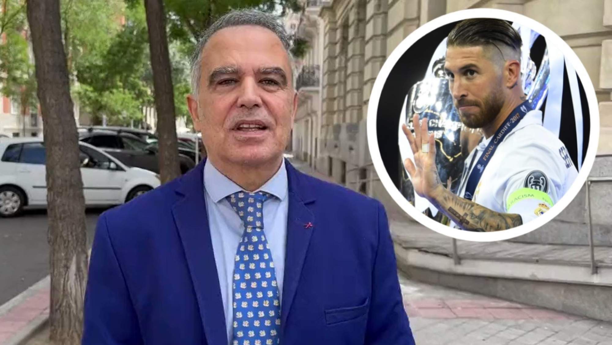 El ataque de Tomás González-Martín a Sergio Ramos en las redes.