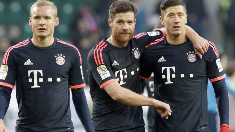 xabi alonso robert lewandowski xabi alonso robert lewandowski
