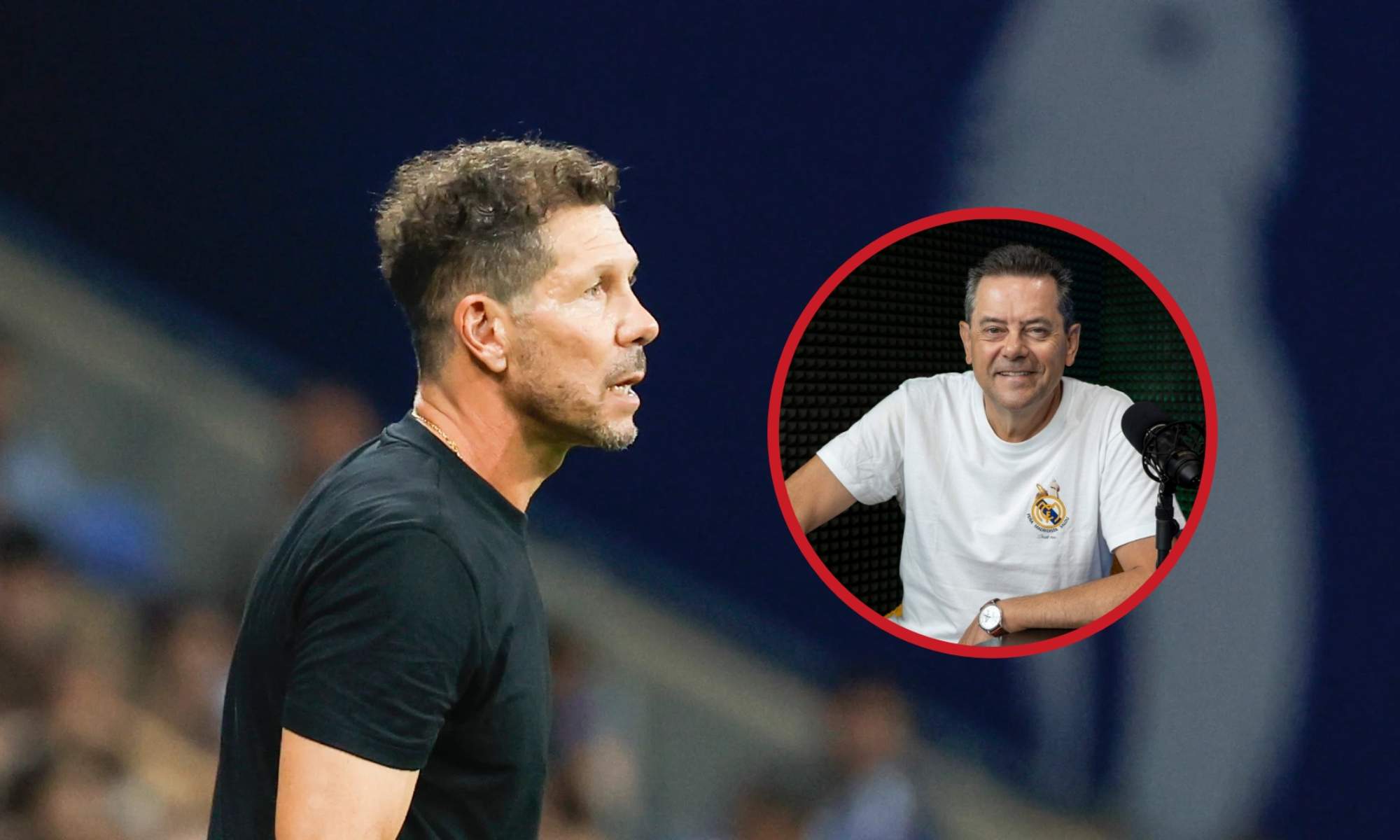 Tomás Roncero no ha desaprovechado su oportunidad de hacer sangre después de la derrota del Atlético de Madrid de Simeone en su debut liguero contra el Espanyol.