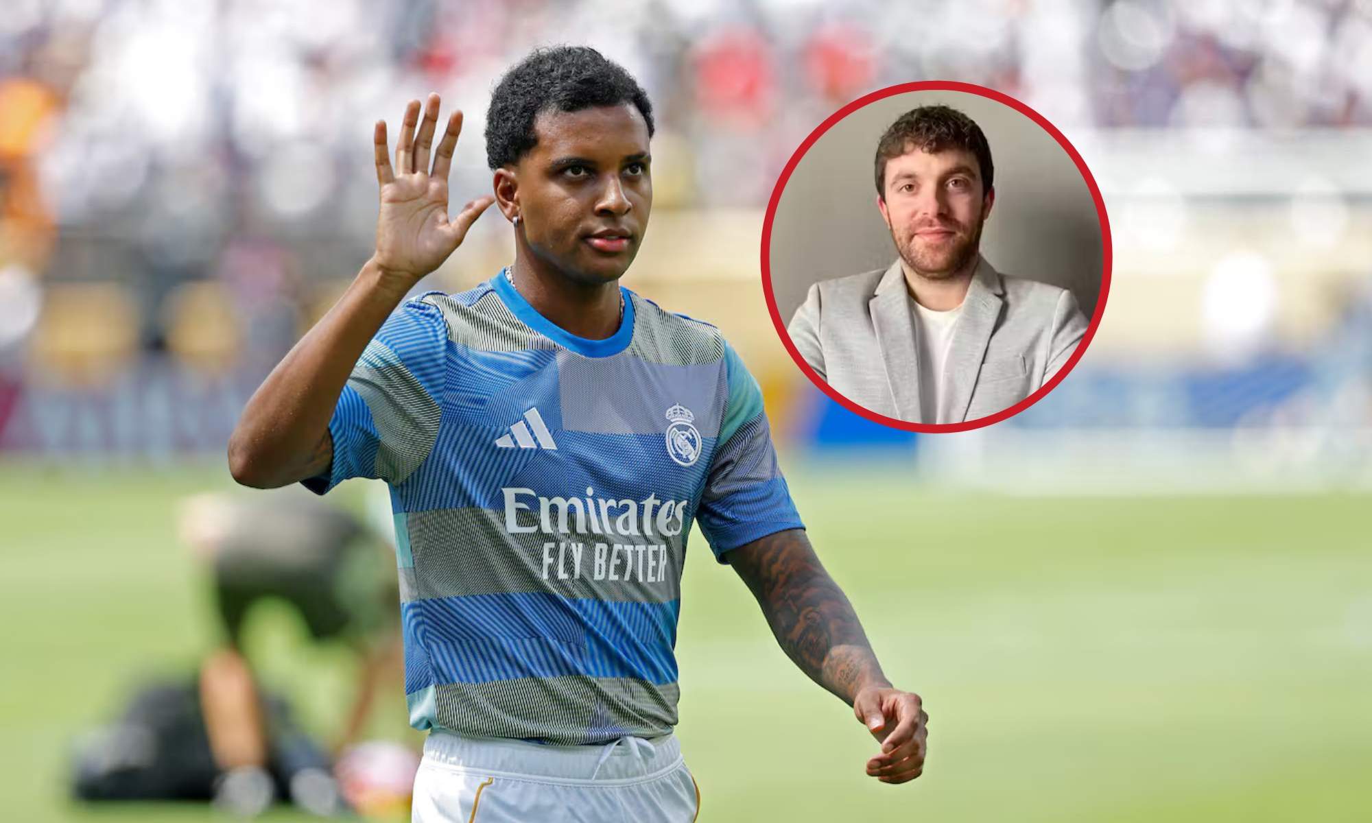 Rodrygo Goes podría estar a tiempo de dejar el Real Madrid y unirse al Manchester City, según Fabrizio Romano.