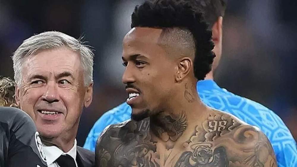 carlo ancelotti eder militao carlo ancelotti eder militao