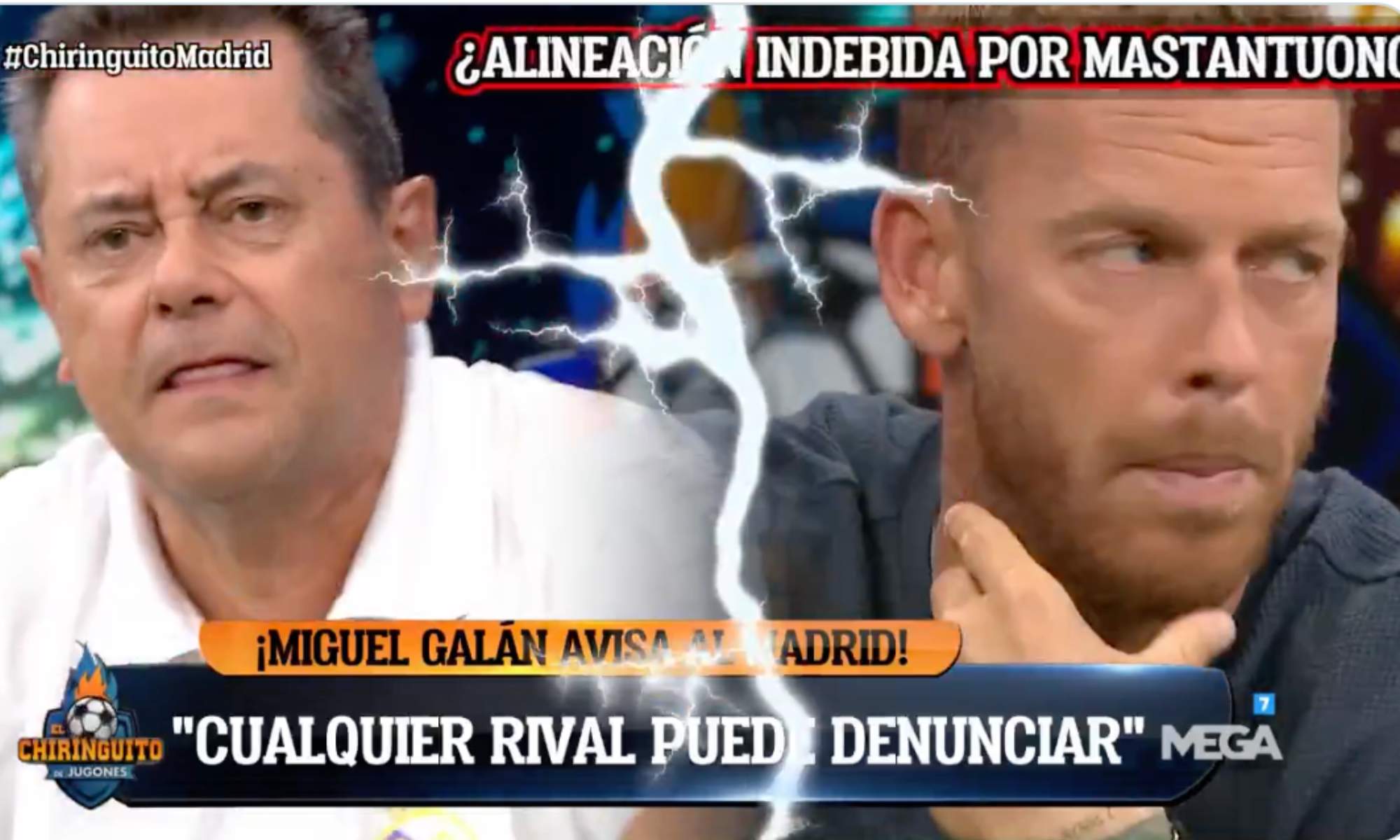Tomás Roncero le ha cantado las cuarenta a Jota Jordi en 'El Chiringuito de Jugones'.