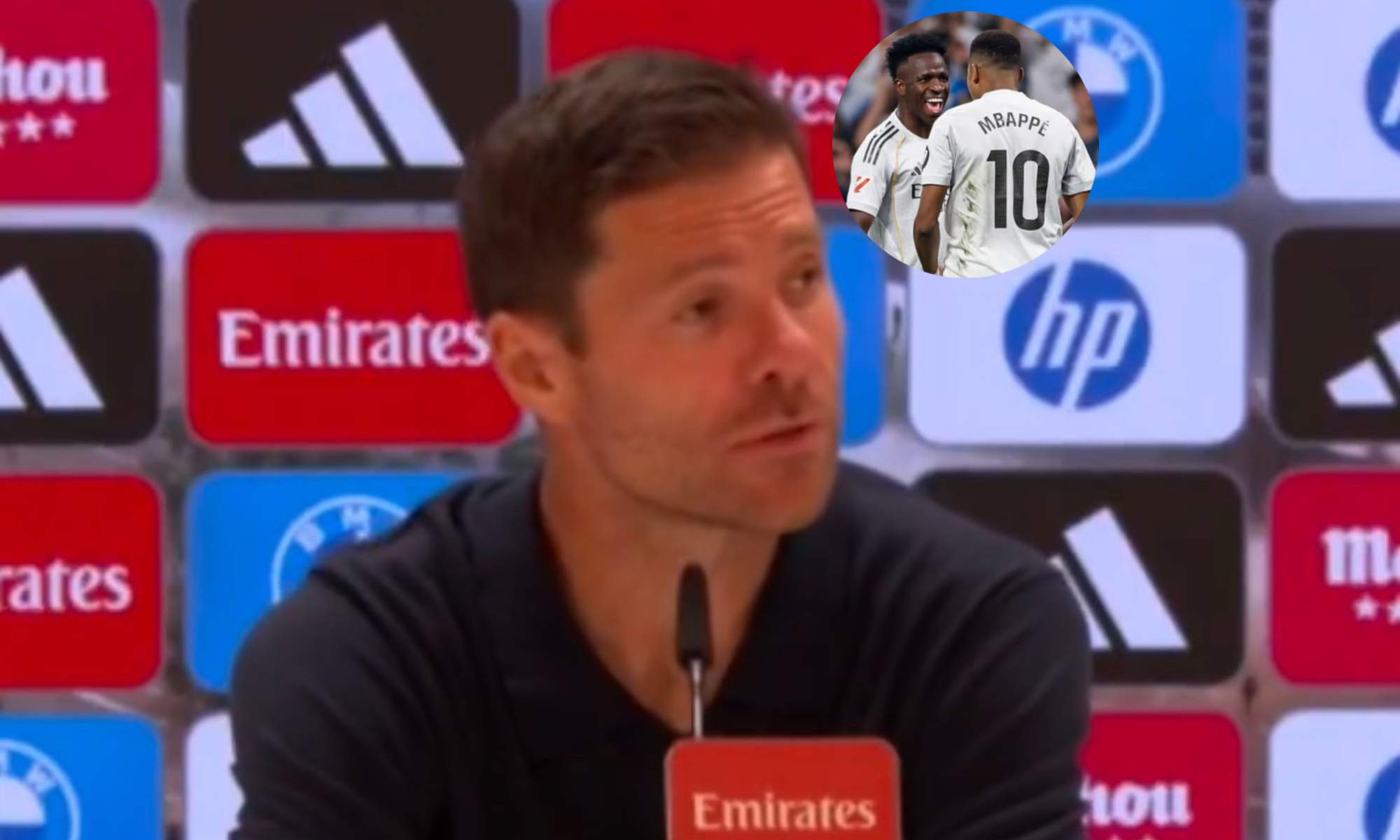 Xabi Alonso ha lanzado este 'dardo' a Mbappé y Vinicius