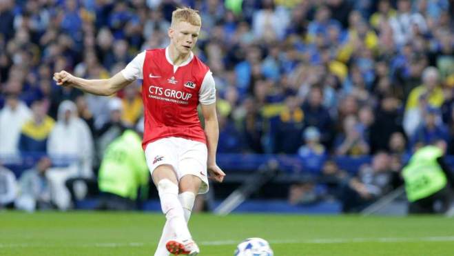 Kees Smit con el AZ Alkmaar