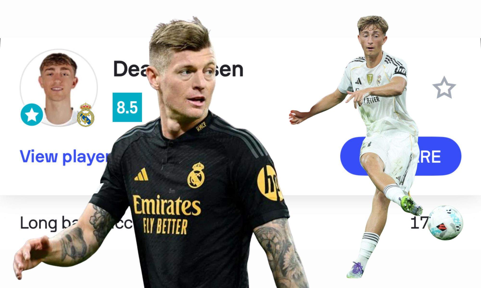 Kroos y Dean Huijsen