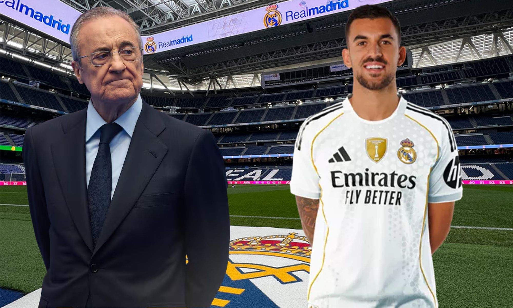 Florentino Pérez y Ceballos sobre el Santiago Bernabéu