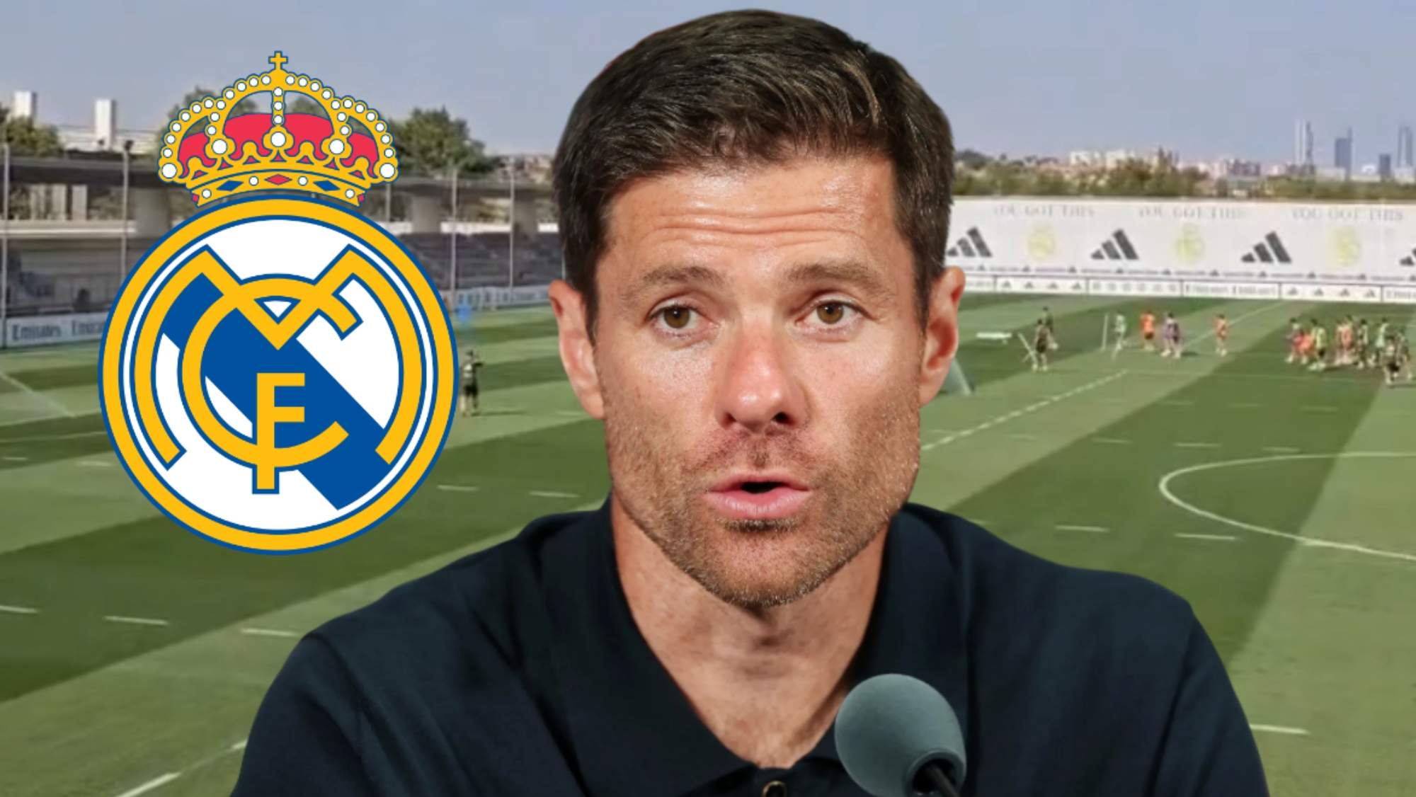 El nuevo método de Xabi Alonso implantado sobre el césped de Valdebebas.