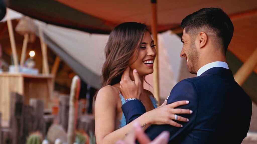 Marco Asensio y Sandra Garal