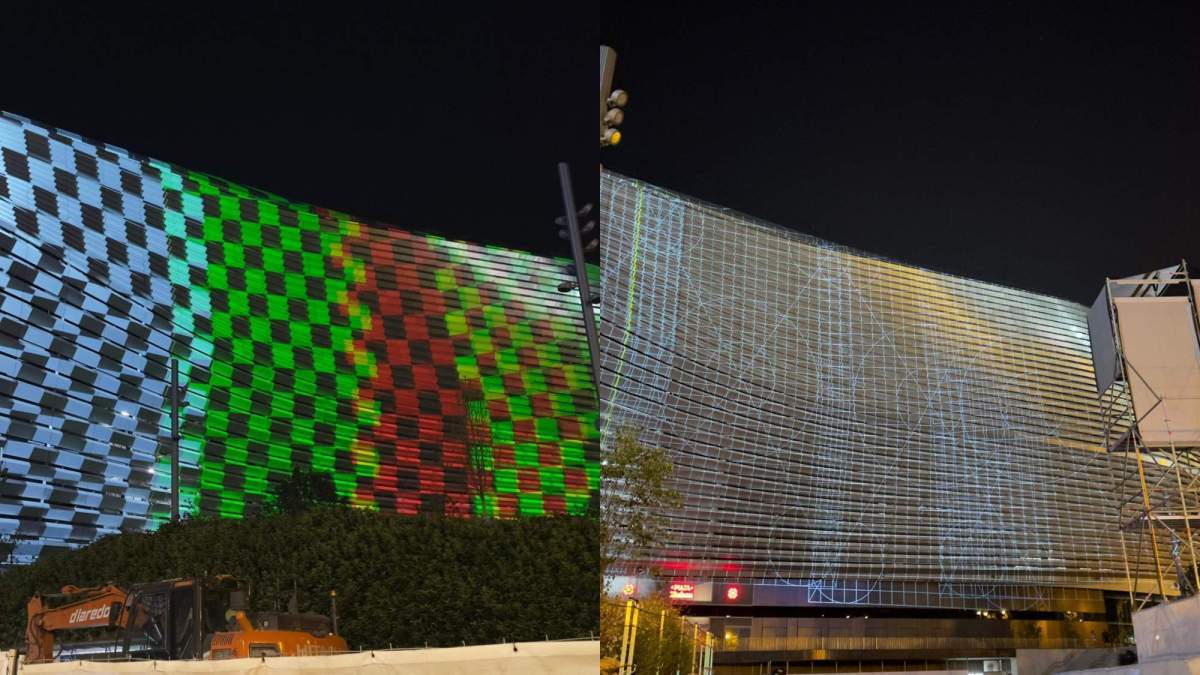 santiago bernabeu luces exterior santiago bernabeu luces exterior