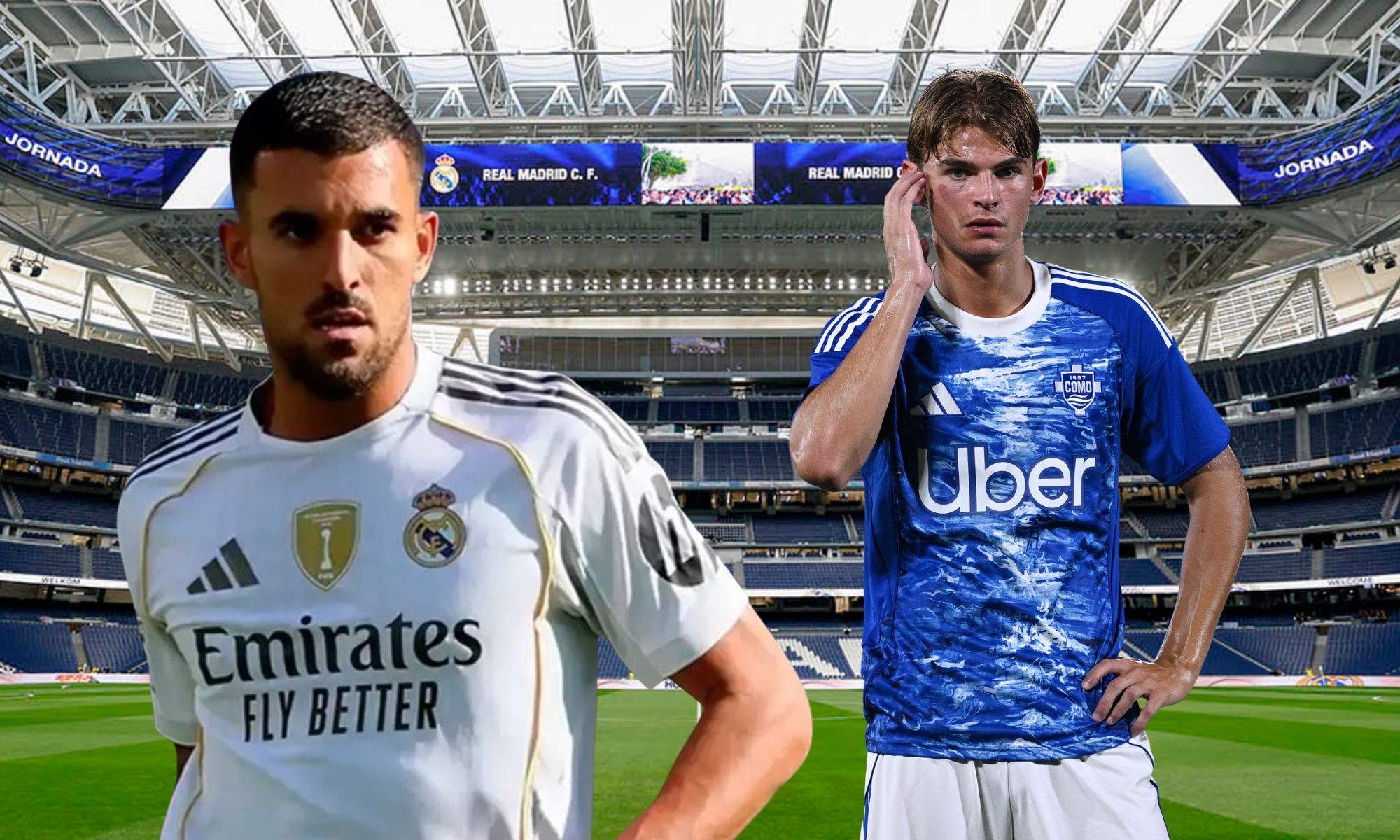 Dani Ceballos y Nico Paz