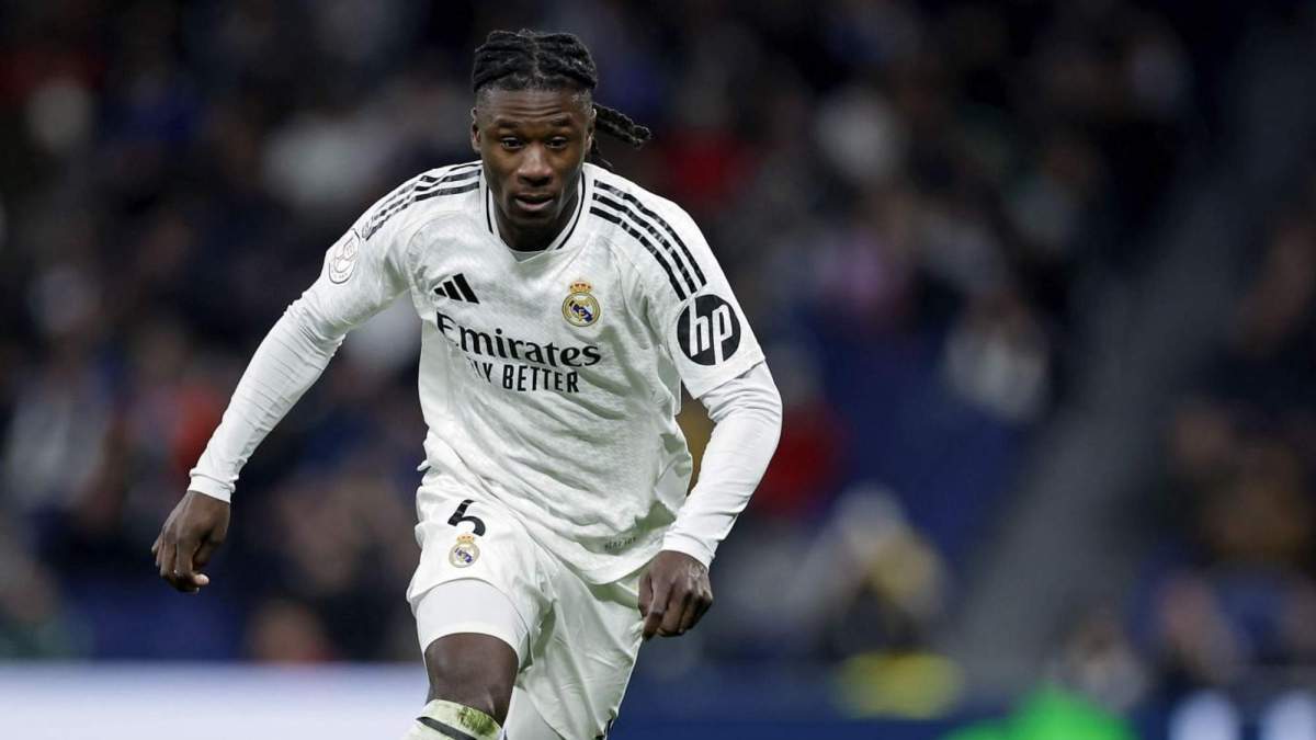 Eduardo Camavinga sigue entrenando y estará de vuelta en pocos días. Eduardo Camavinga sigue entrenando y estará de vuelta en pocos días.