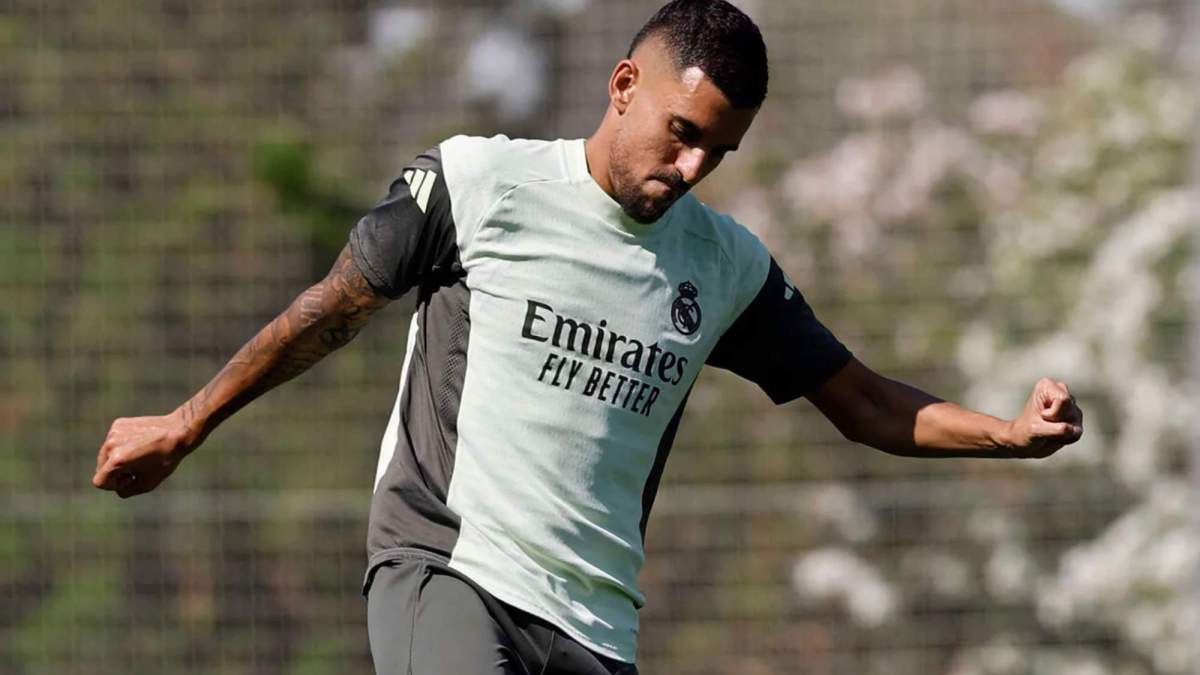 Dani Ceballos, durante un entrenamiento con el Real Madrid en Valdebebas. Dani Ceballos, durante un entrenamiento con el Real Madrid en Valdebebas.