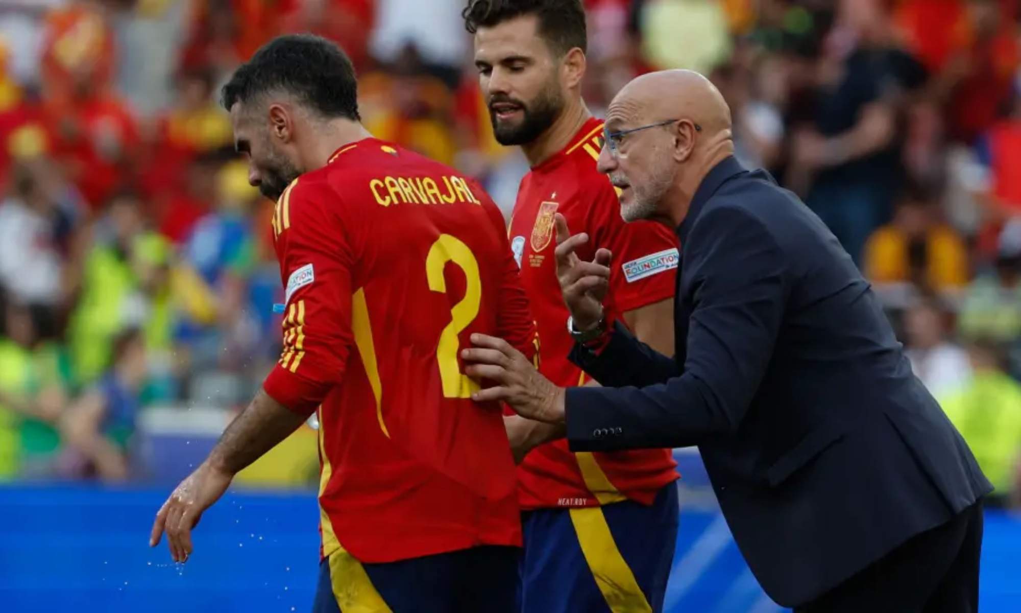 Dani Carvajal ha sido incluido por Luis de la Fuente en la lista de la Selección española para los próximos partidos. Dani Carvajal ha sido incluido por Luis de la Fuente en la lista de la Selección española para los próximos partidos.