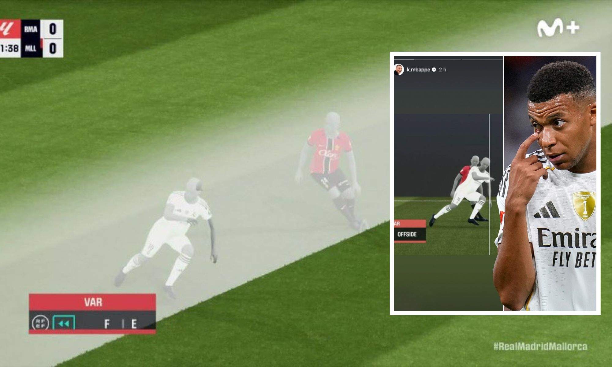 Fuera Juego de Mbappé