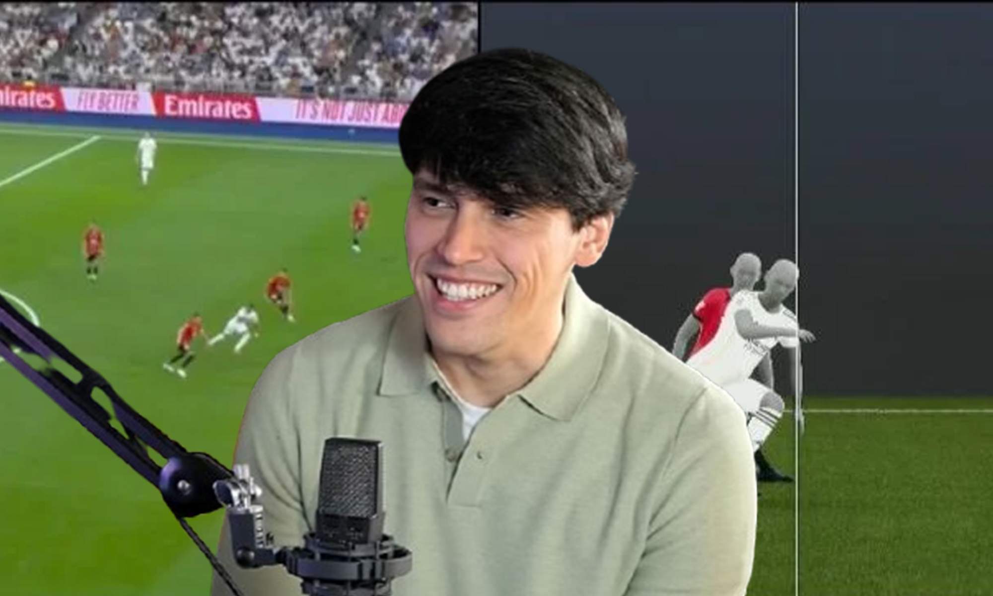 Nacho Tellado y la polémica del fuera de juego de Kylian Mbappé. 