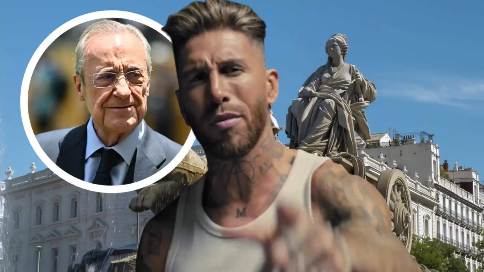 Sergio Ramos deja claro a Florentino su mayor sueño tras lanzar 'Cibeles'.