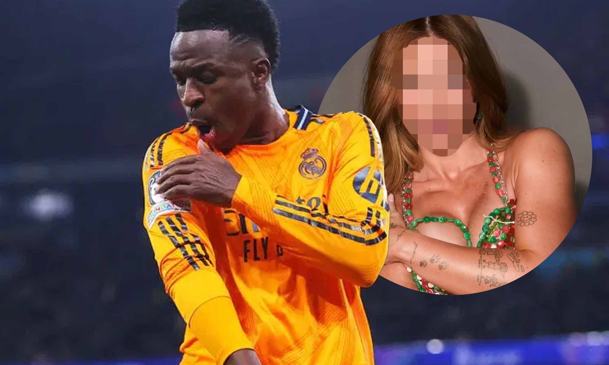 Vinicius con modelo de incognito