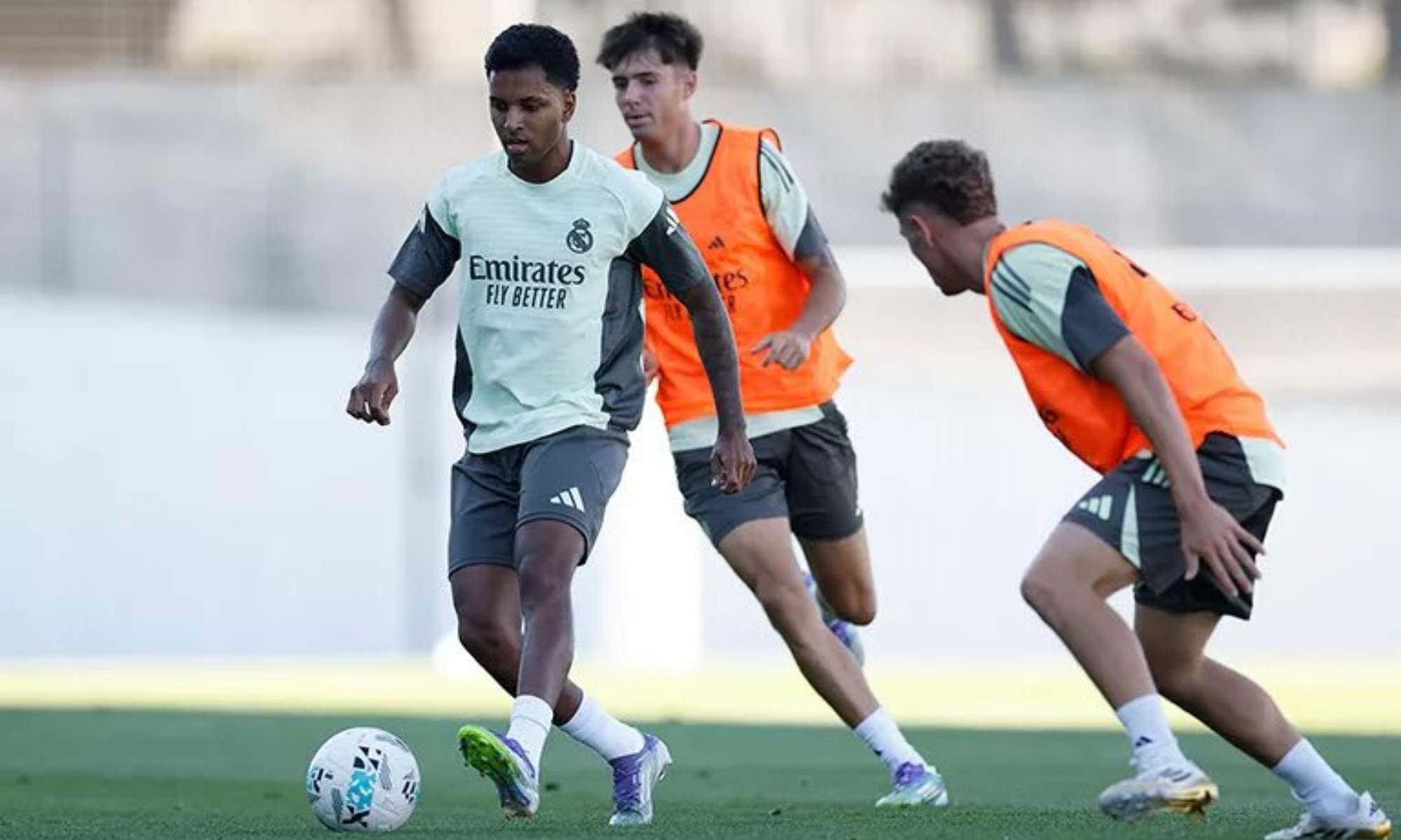 El Real Madrid vence al Castilla en un partido de entrenamiento
