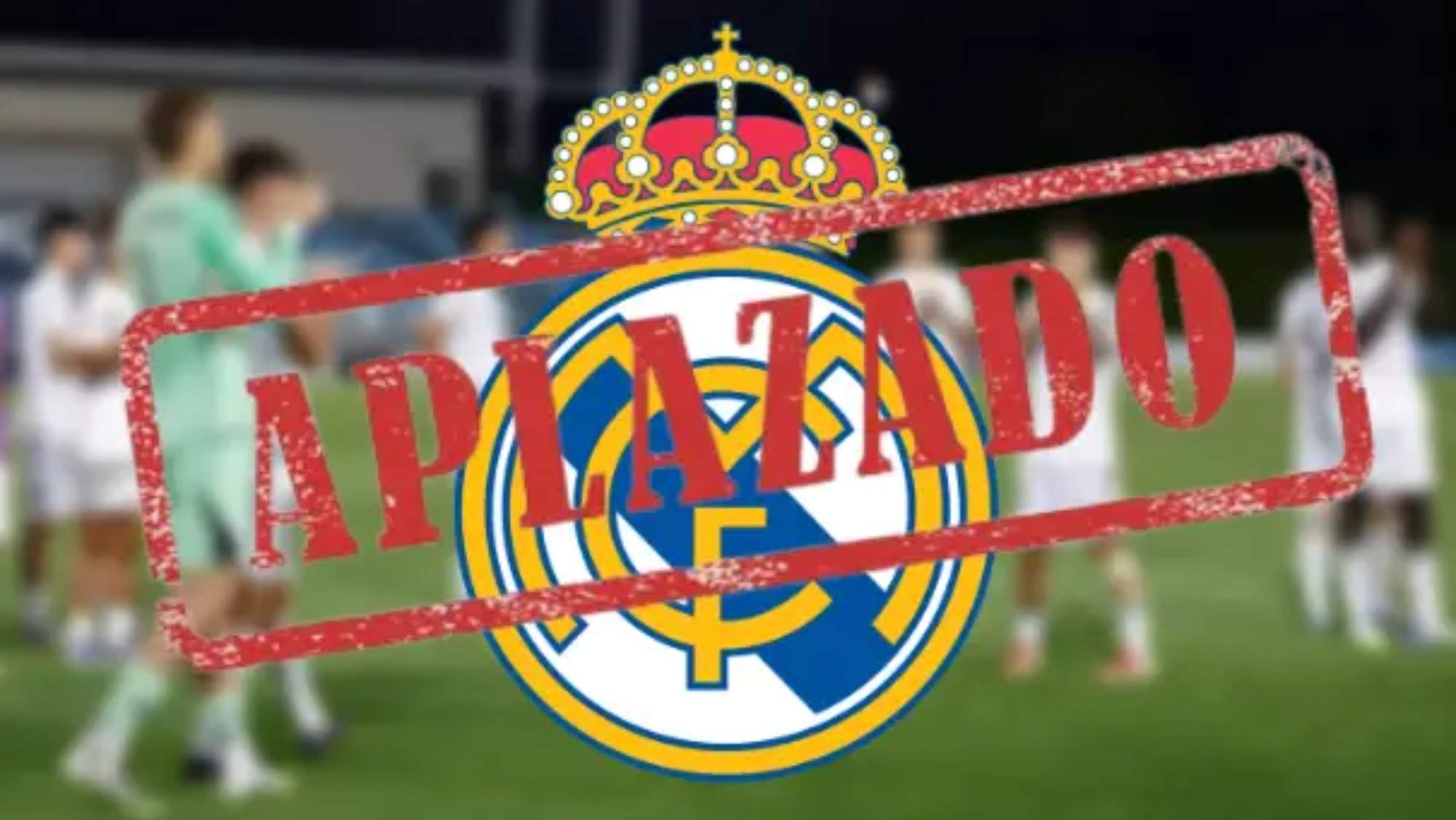 Competición confirma el aplazamiento del partido del Real Madrid.