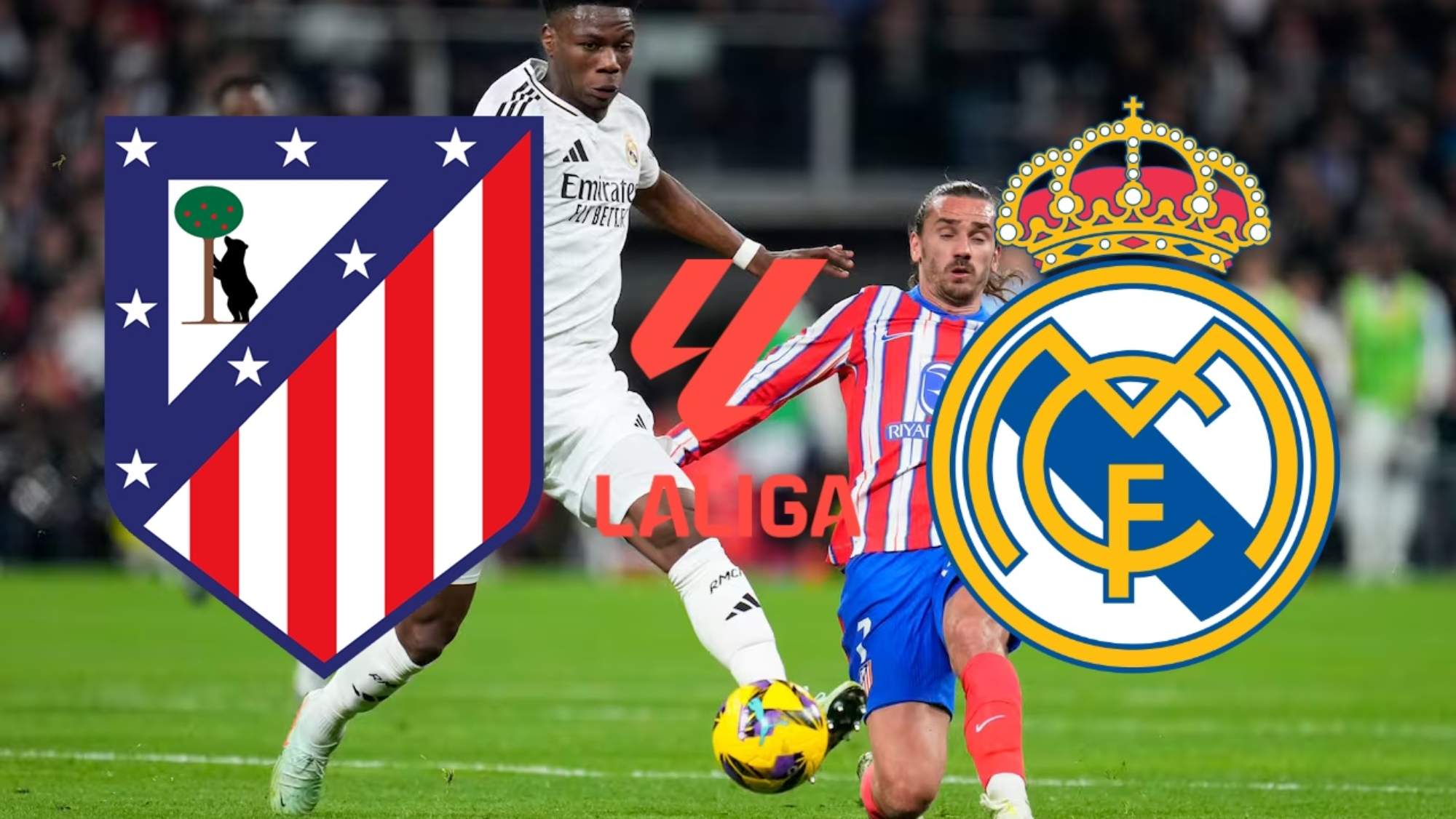 LaLiga no perjudica al Real Madrid con el horario del derbi ante el Atlético.