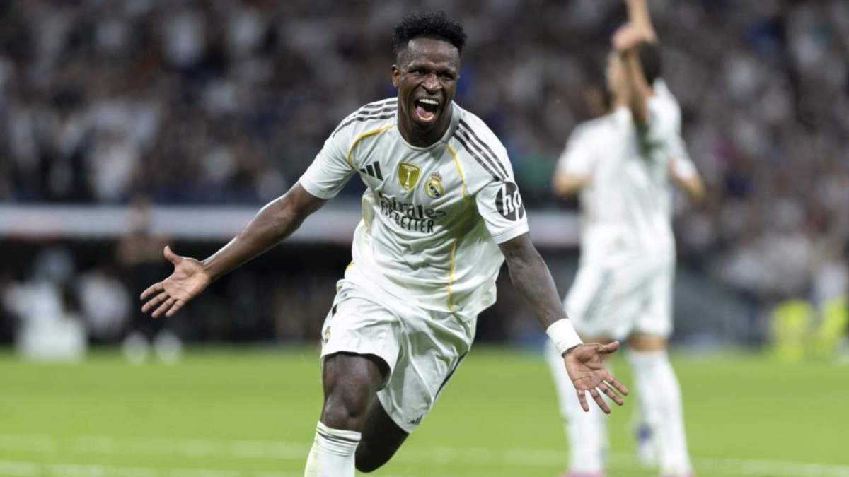 vinicius junior gol realmadrid celebracion vinicius junior gol realmadrid celebracion