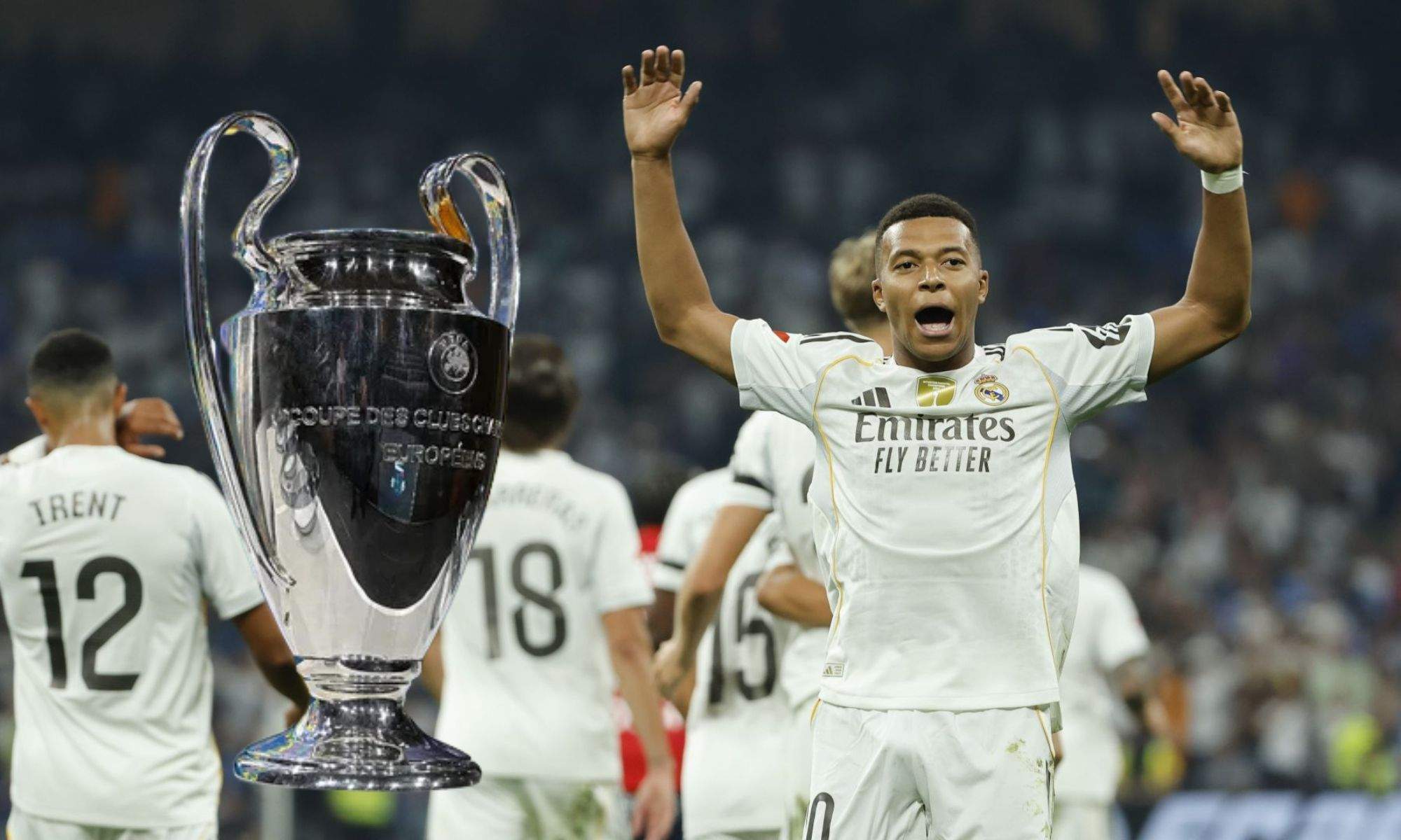 Mbappé Real Madrid y la Champions League