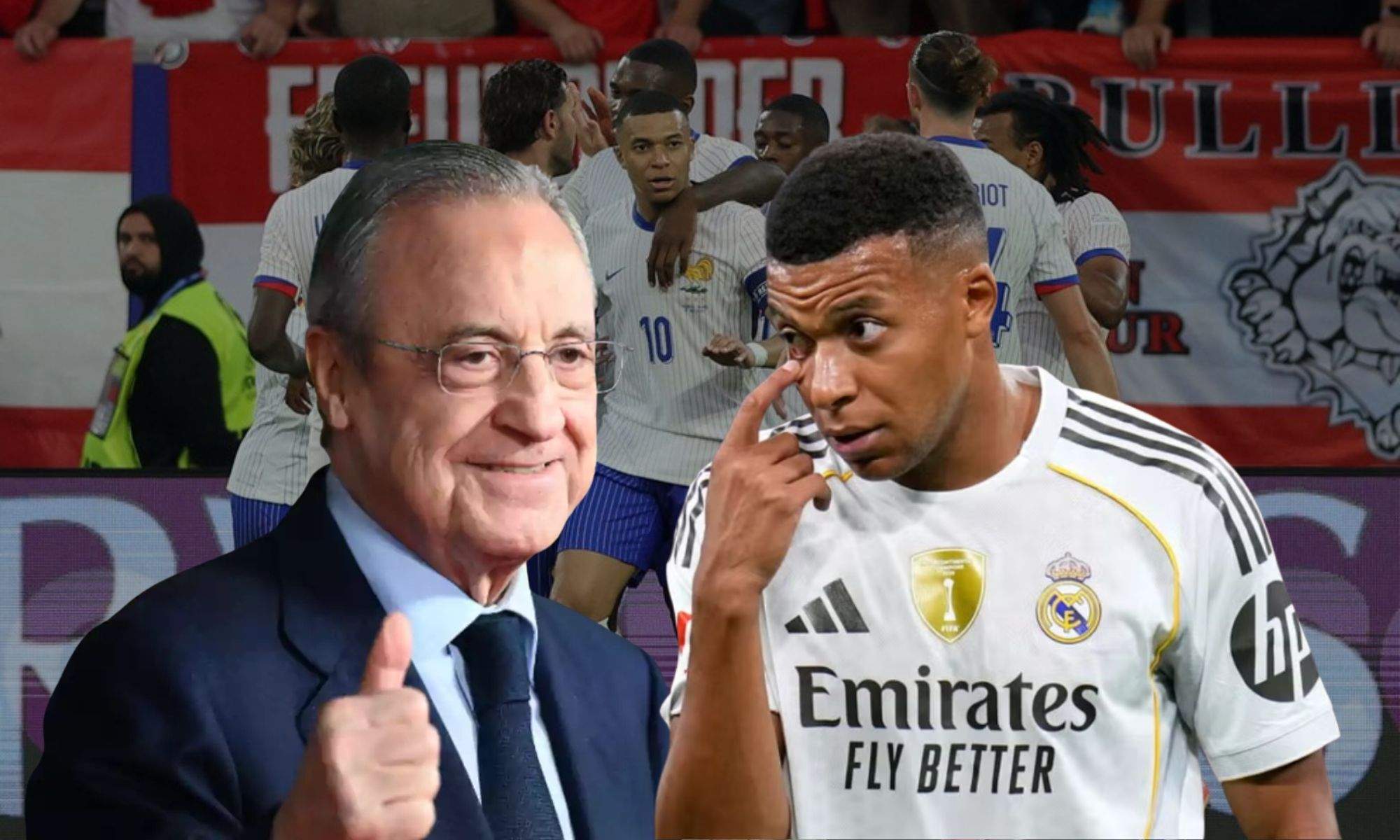 Florentino Pérez y Mbappé