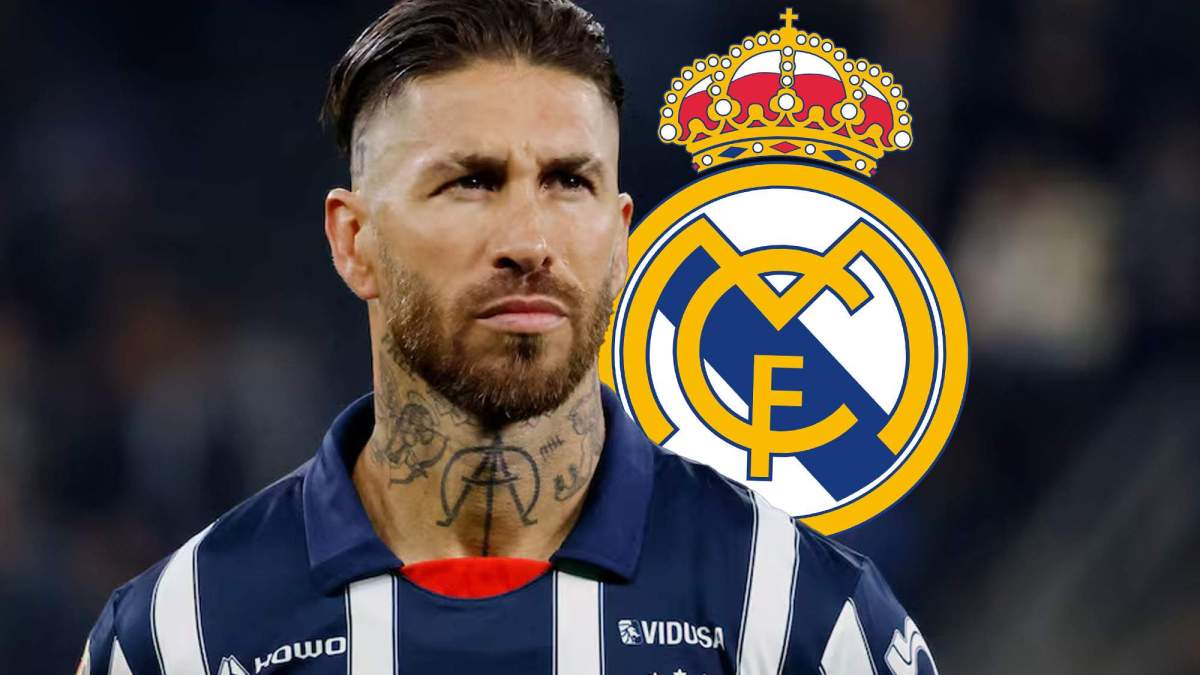 Sergio Ramos con escudo Real Madrid Sergio Ramos con escudo Real Madrid