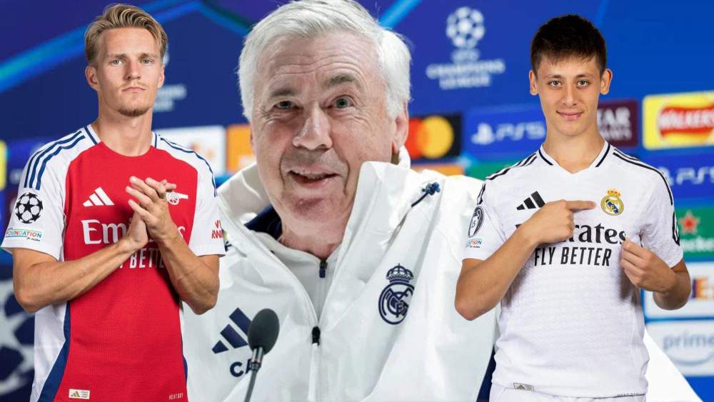 ancelotti odegaard arda gueler