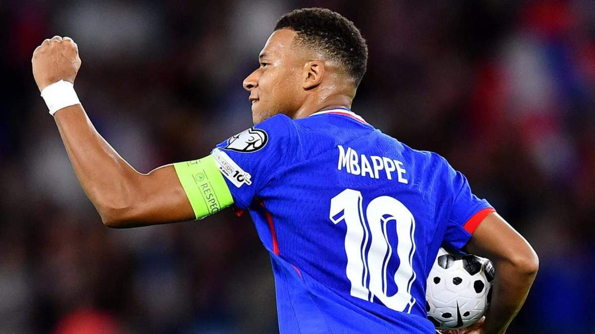 Mbappé marca con Francia y acecha un récord Mbappé marca con Francia y acecha un récord