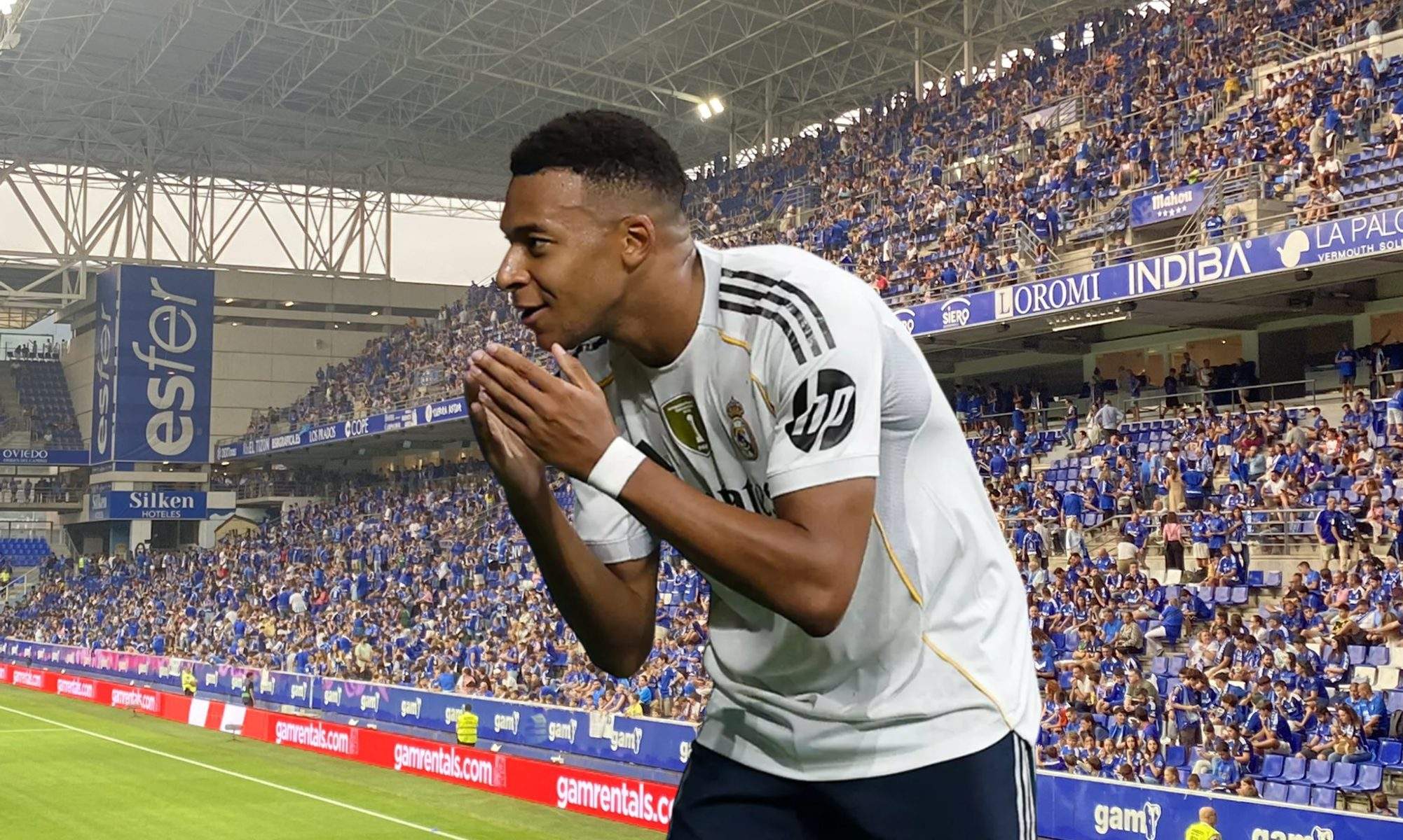 Detienen al autor de los insultos racistas a Mbappé en Oviedo