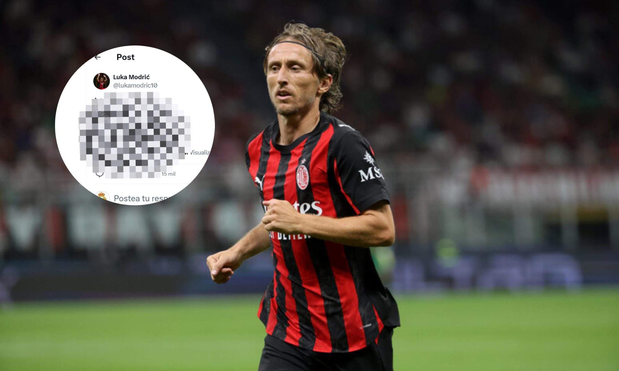 Modric manda una indirecta al Real Madrid