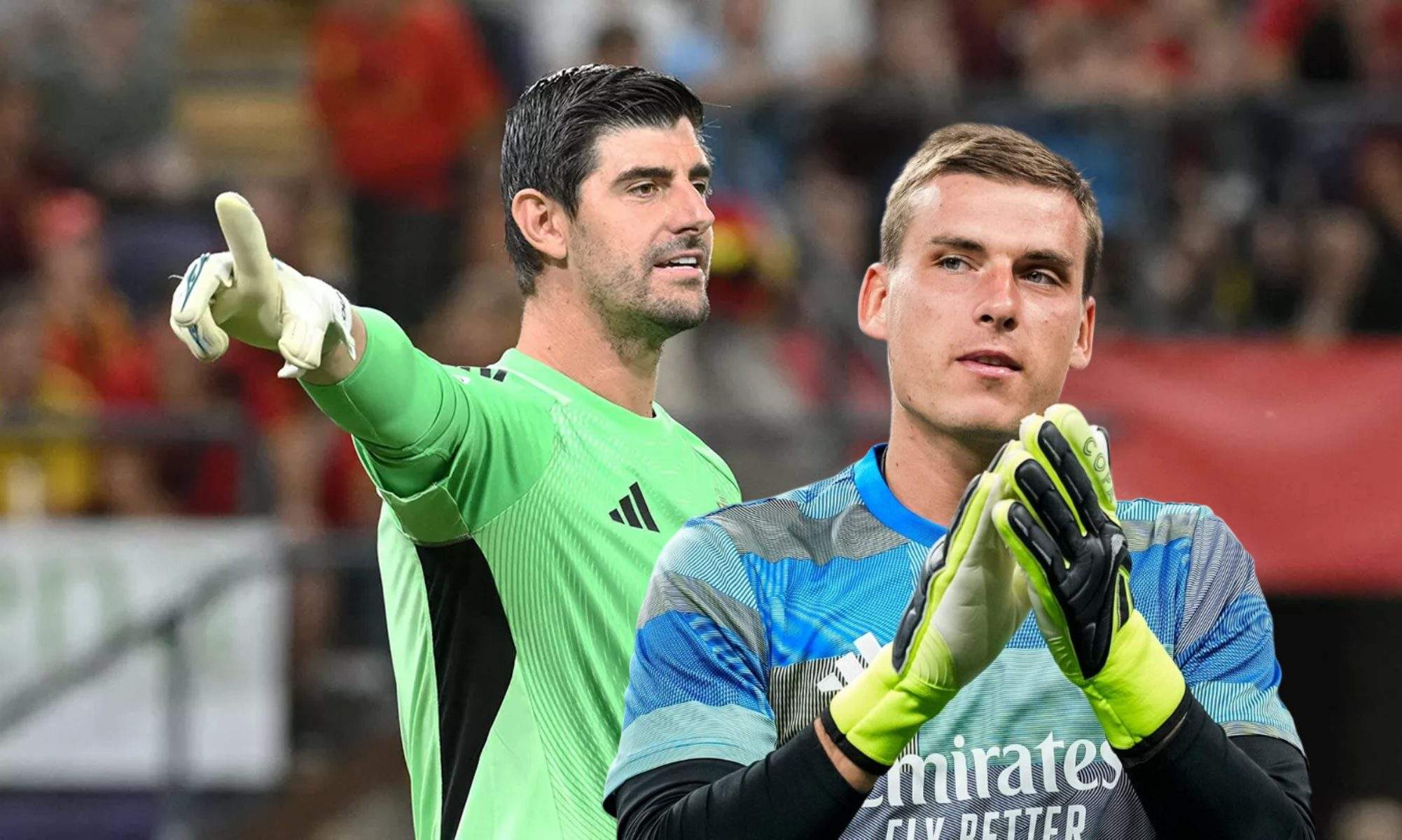 Lunin se complica ser el remplazo de Courtois Lunin se complica ser el remplazo de Courtois