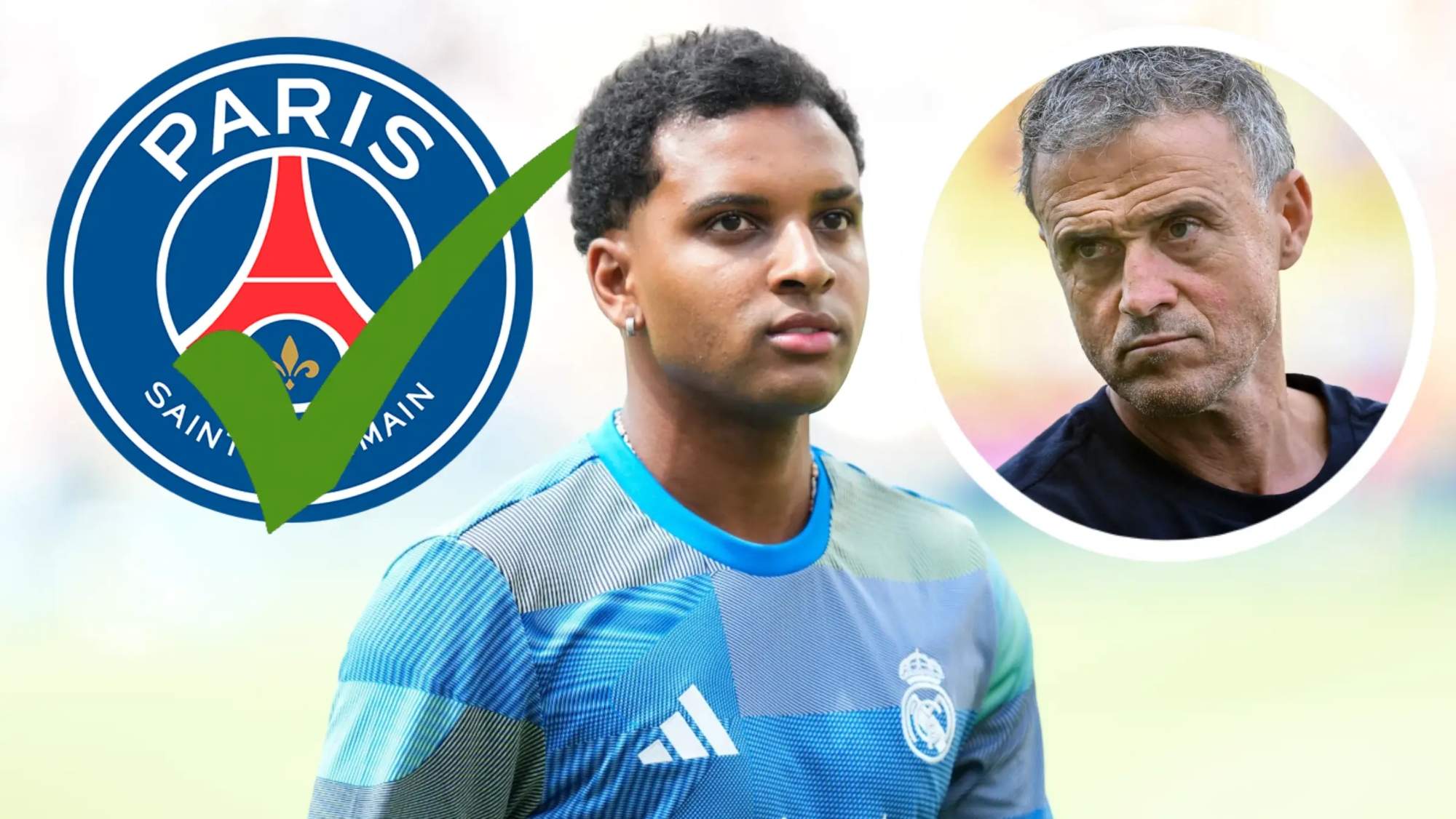 Rodrygo Goes lo tenía hecho con el PSG, pero Luis Enrique se quedó sin su fichaje.