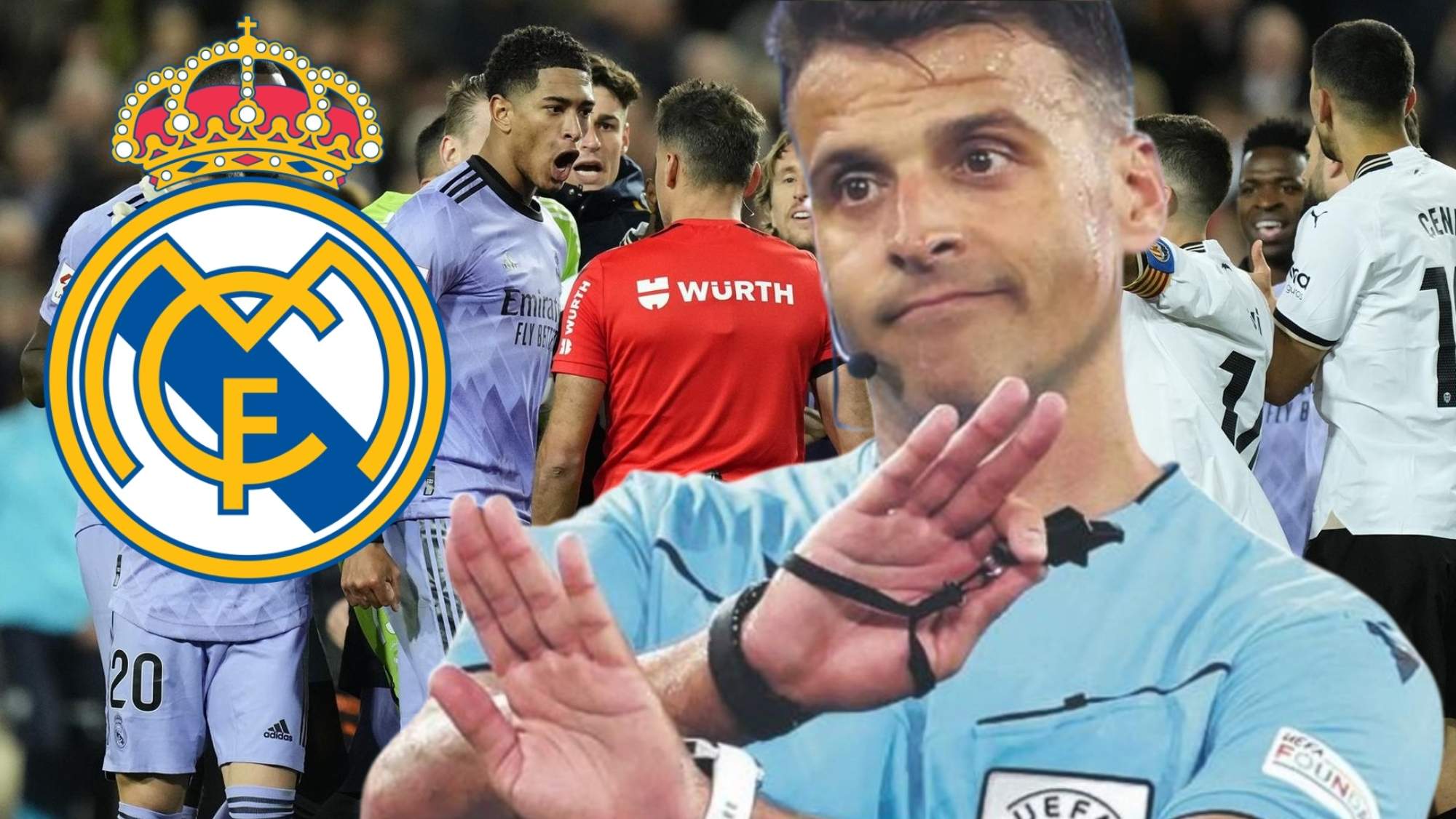 Los numerosos errores de Gil Manzano arbitrando al Real Madrid.