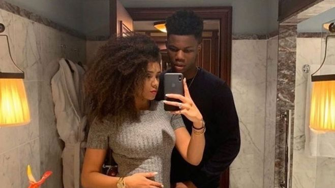 Ornella y Aurélien Tchouameni Ornella y Aurélien Tchouameni