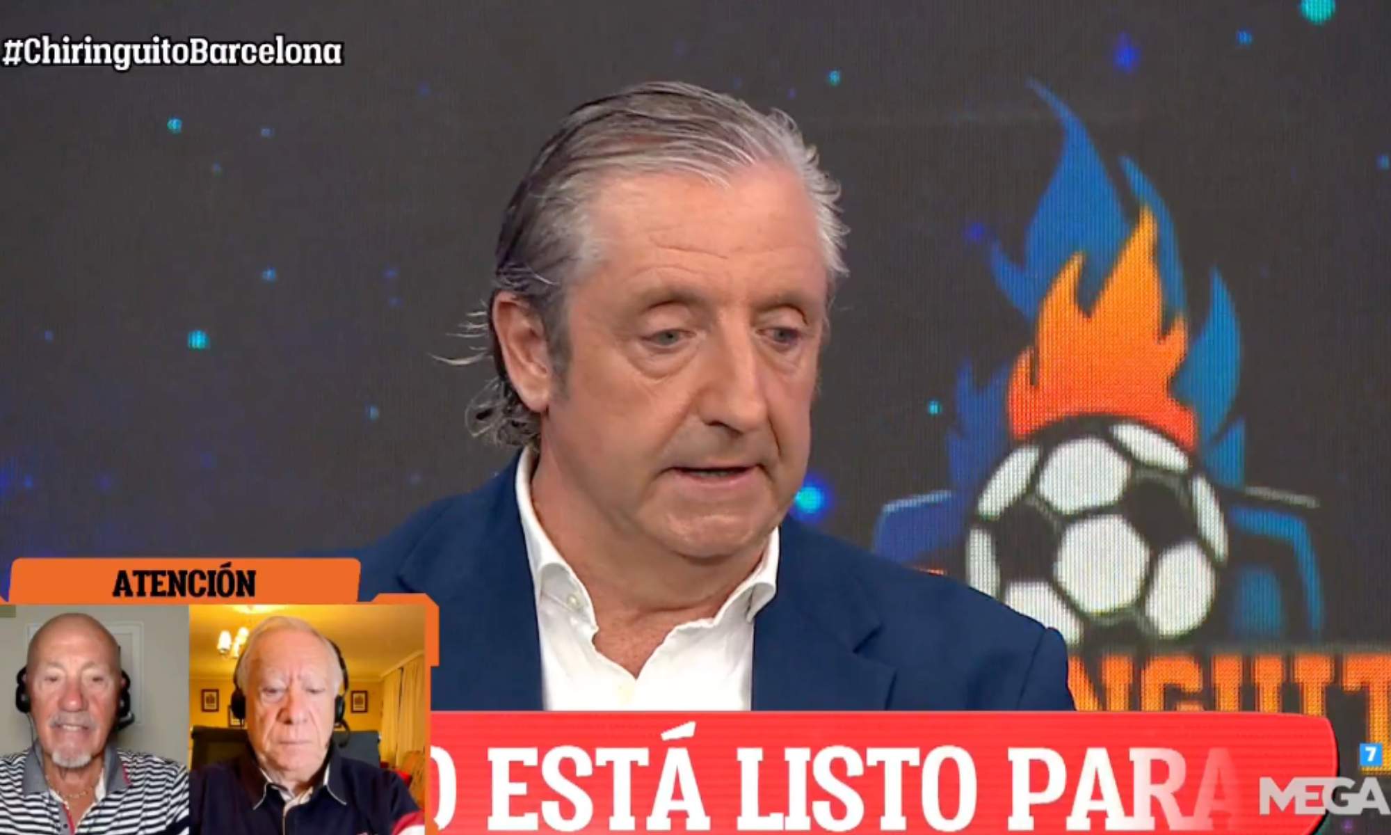 Josep Pedrerol ha expresado su comprensión en las quejas del madridismo con los arbitrajes de la Liga. Josep Pedrerol ha expresado su comprensión en las quejas del madridismo con los arbitrajes de la Liga.