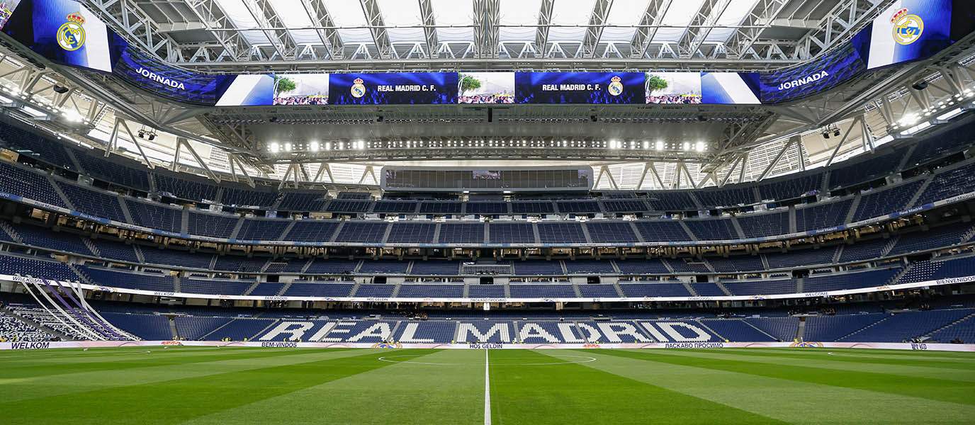 El Santiago Bernabéu por dentro.