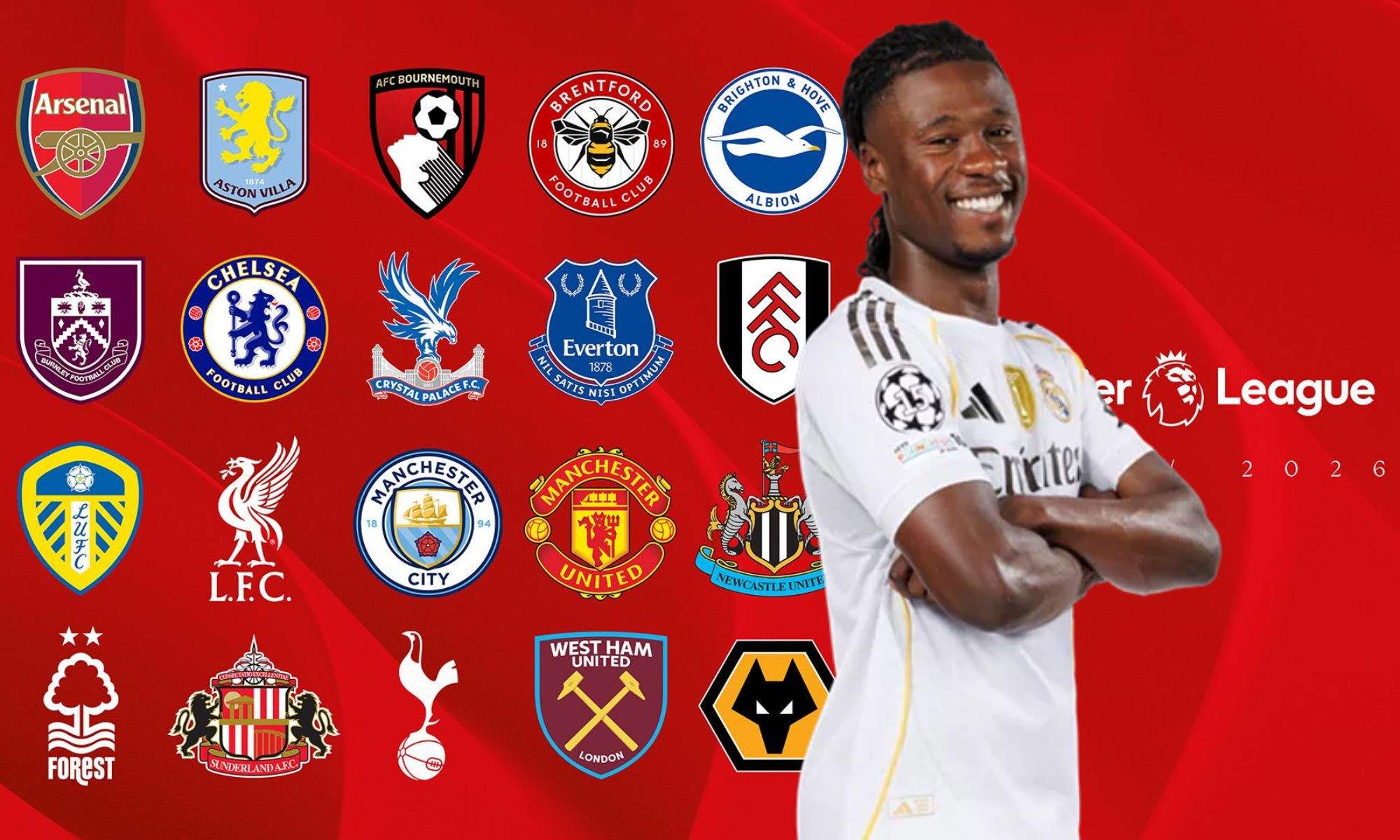 Clubes Premier League y Camavinga
