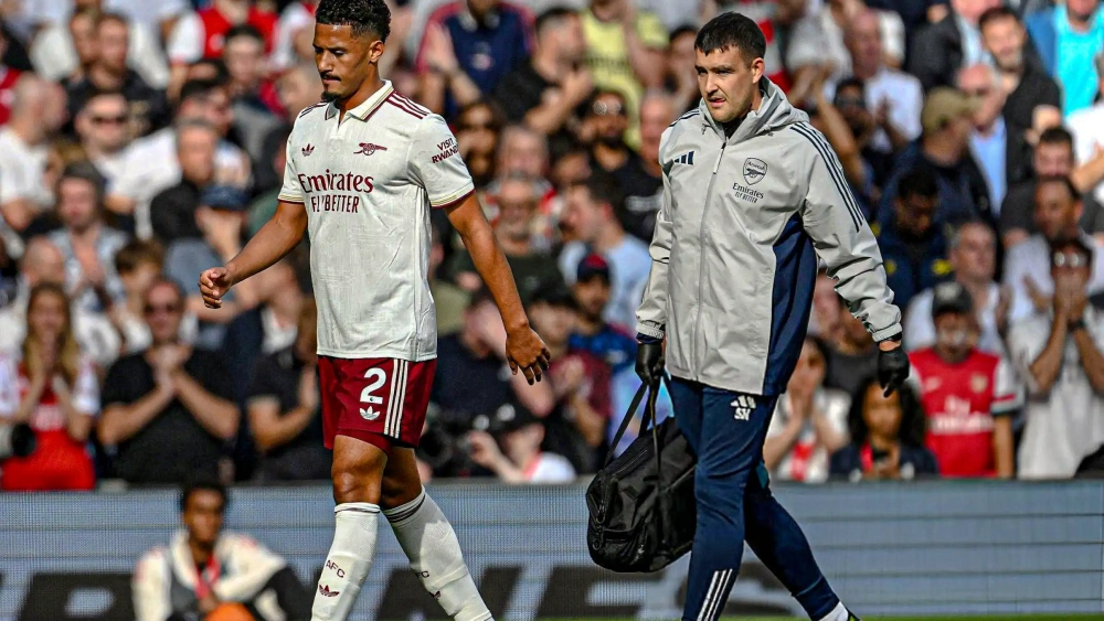 William Saliba injury William Saliba injury