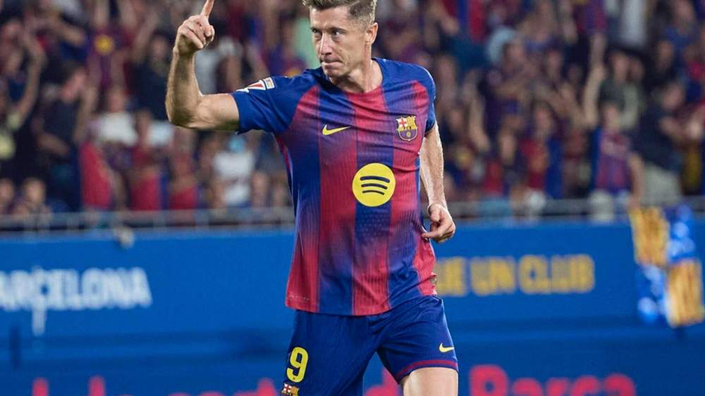 robert lewandowski partido barça
