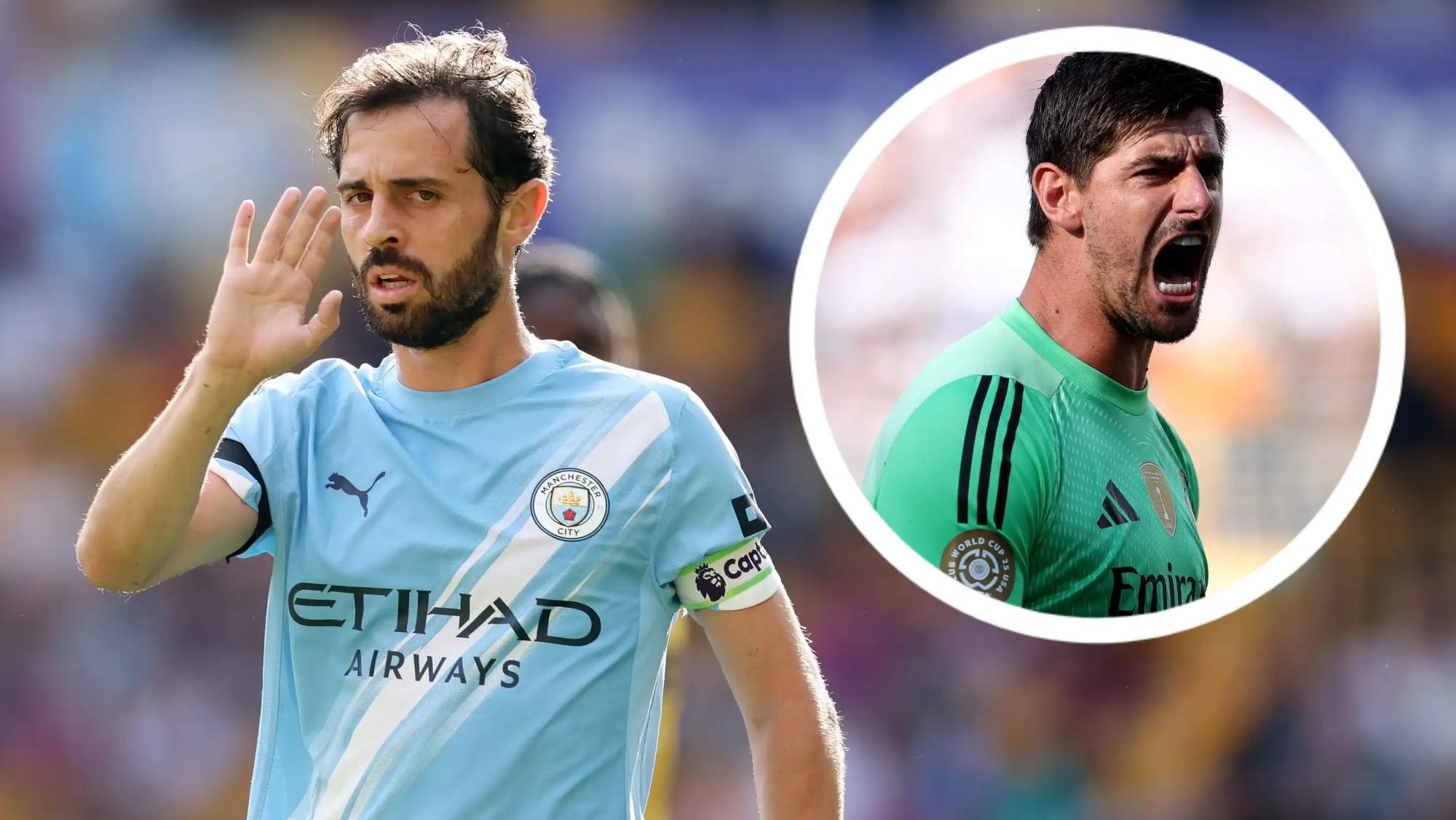 Bernardo Silva manda un mensaje a Thibaut Courtois antes de verse las caras en la Champions. Bernardo Silva manda un mensaje a Thibaut Courtois antes de verse las caras en la Champions.