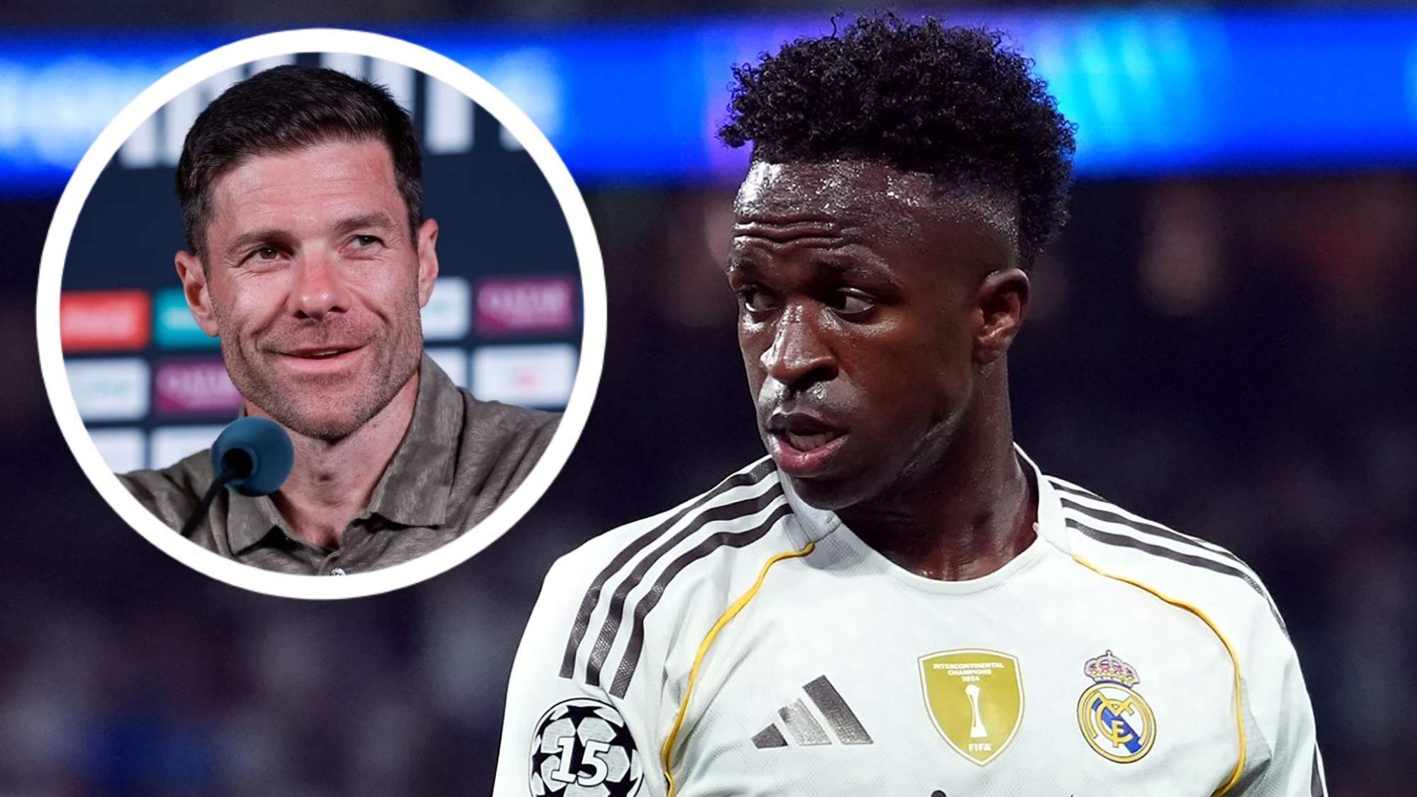 Las palabras de Xabi Alonso sobre Vinícius.