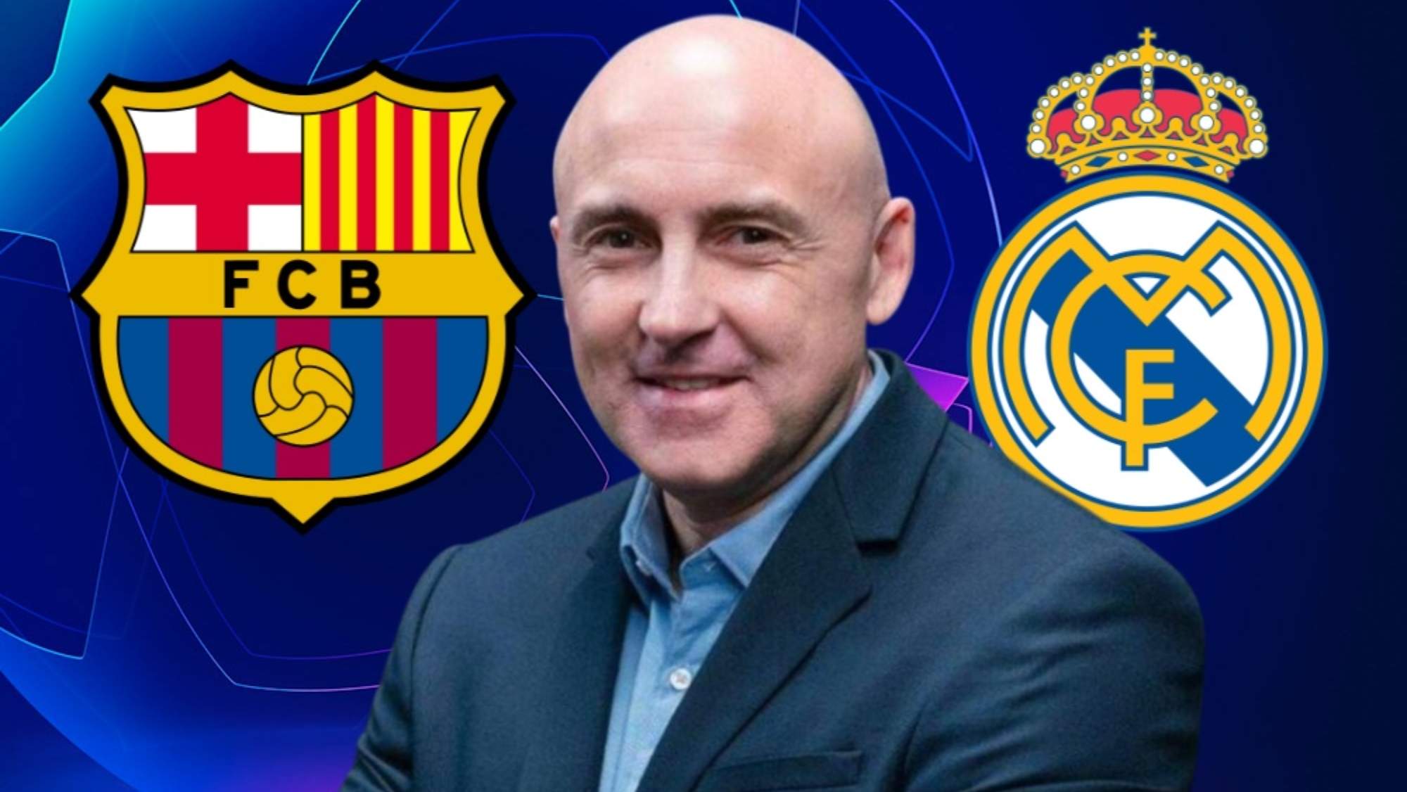 Julio 'Maldini' pone por delante al Barça del Real Madrid como favorito para la Champions.