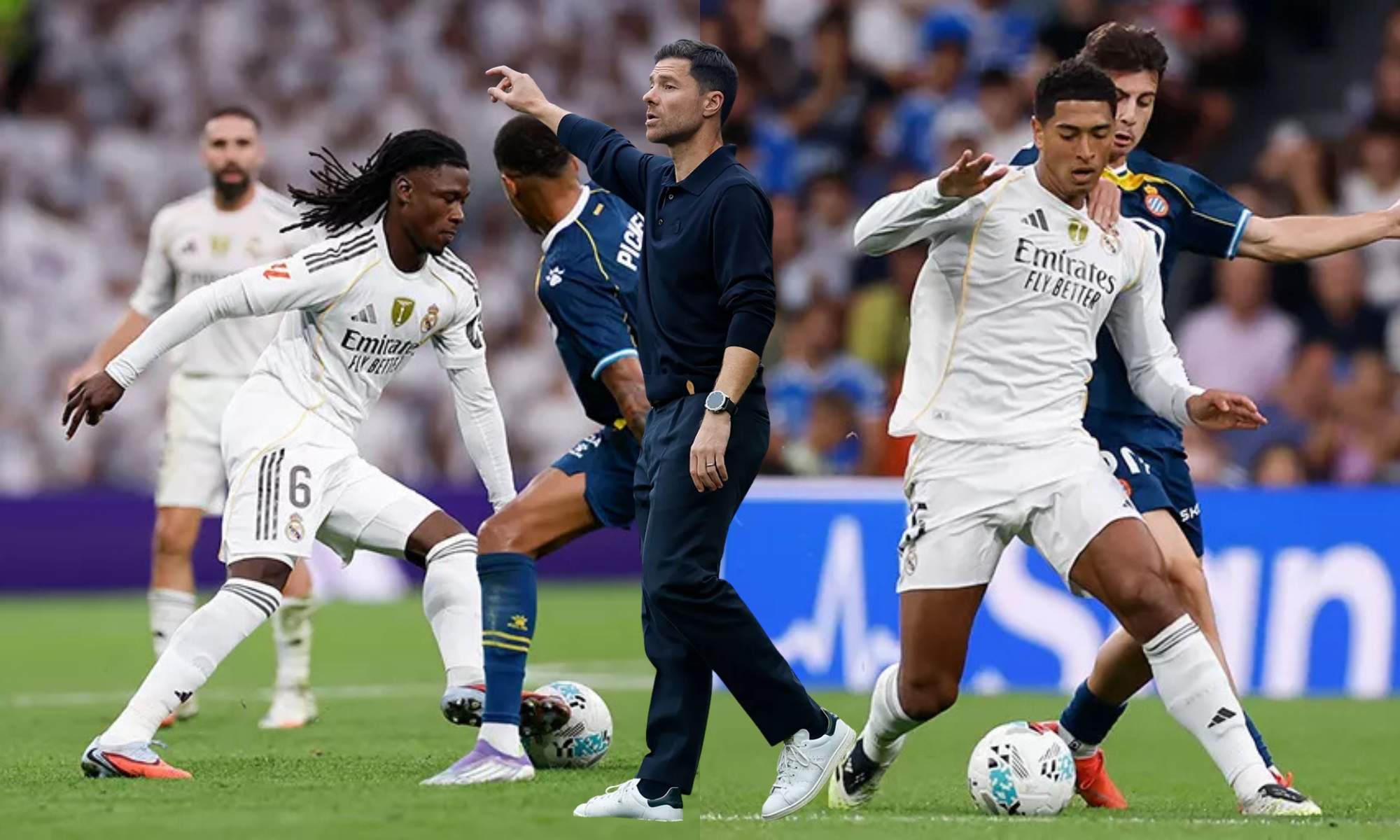 Camavinga, Bellingham y Xabi Alonso