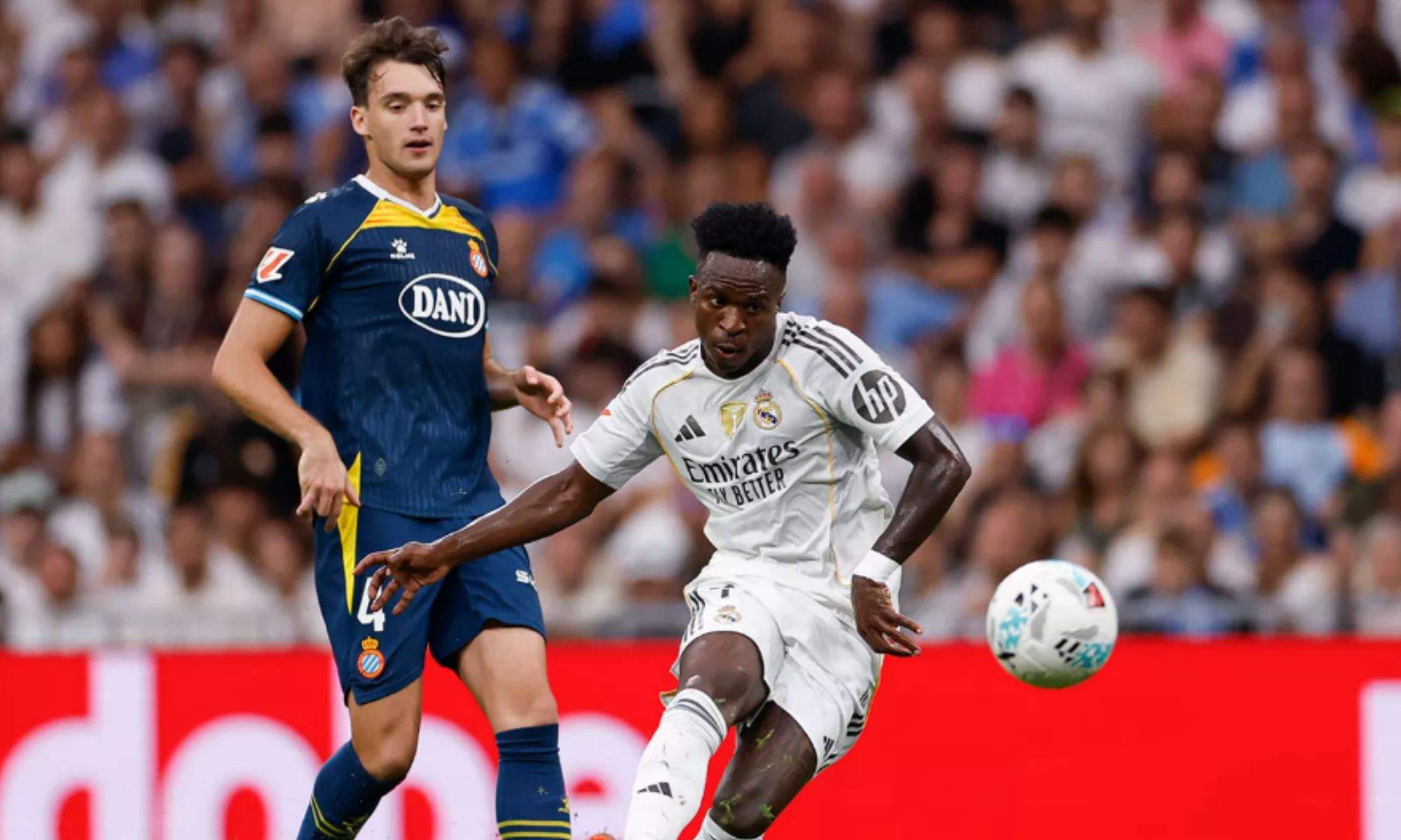 Vinícius no oculta su malestar con una decisión tomada en pleno partido