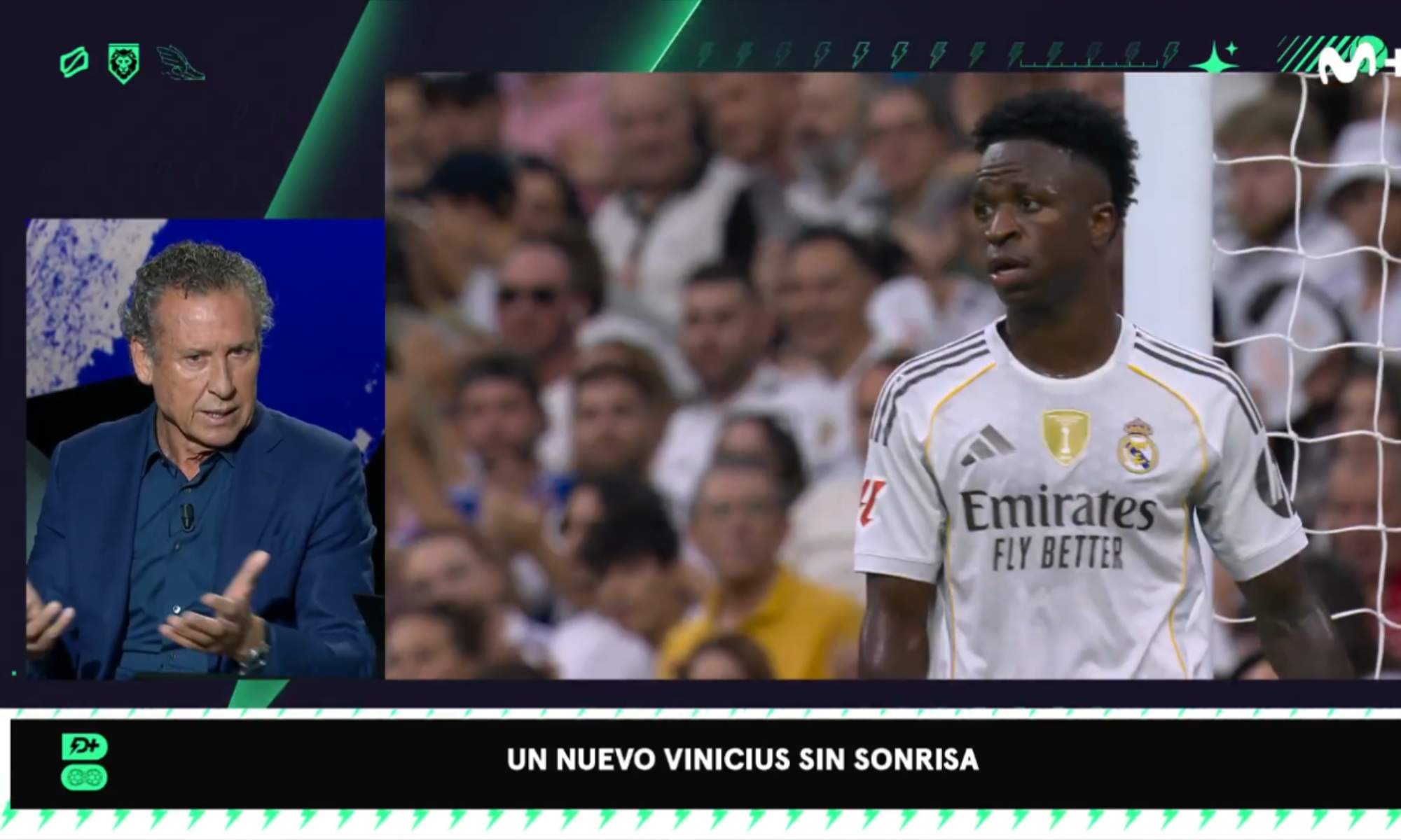 Jorge Valdano y Vinicius